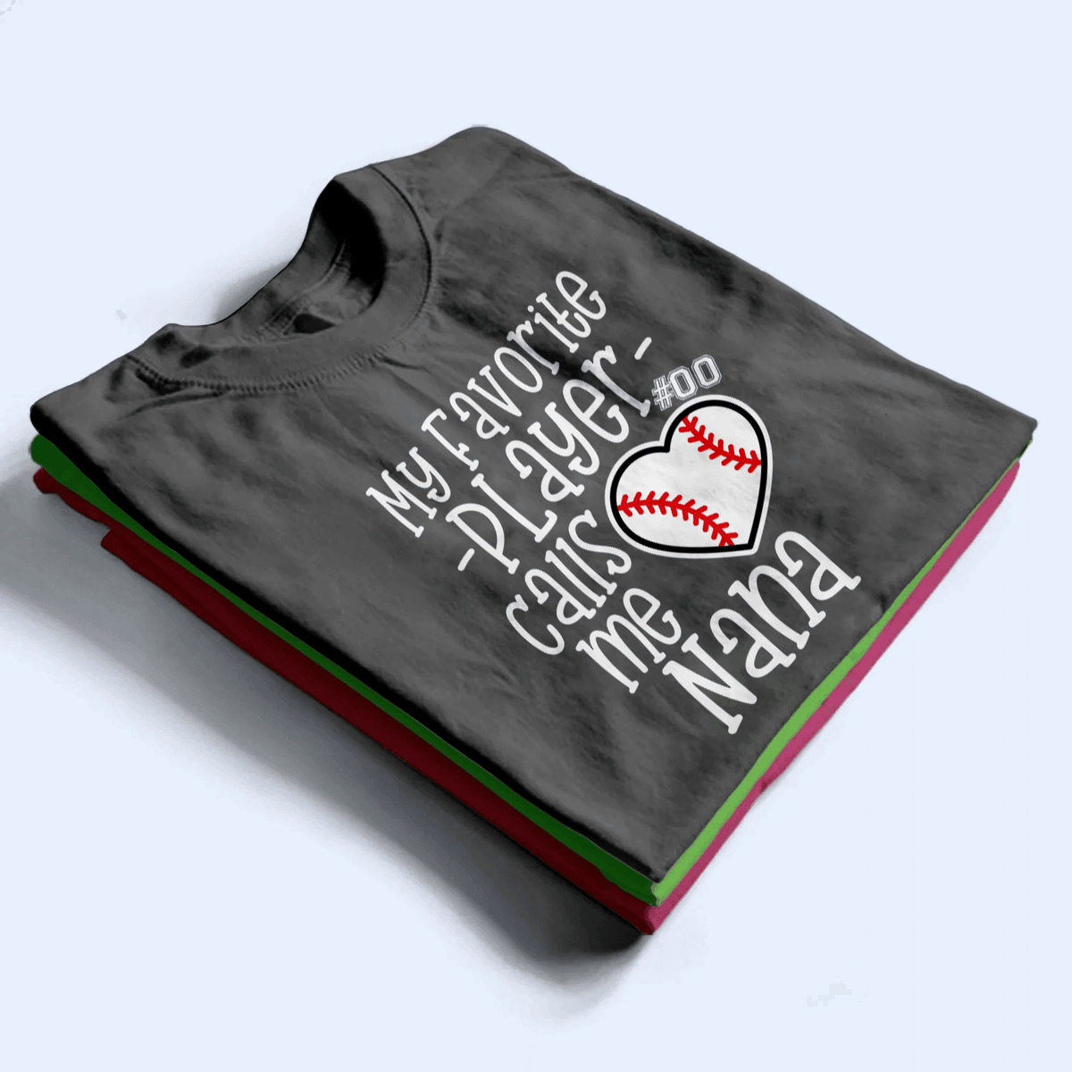 My Favorite Player Calls Me Grandma - Personalized Custom T Shirt - Birthday, Loving, Funny Gift for Grandma/Nana/Mimi, Mom, Wife, Grandparent - Suzitee Store