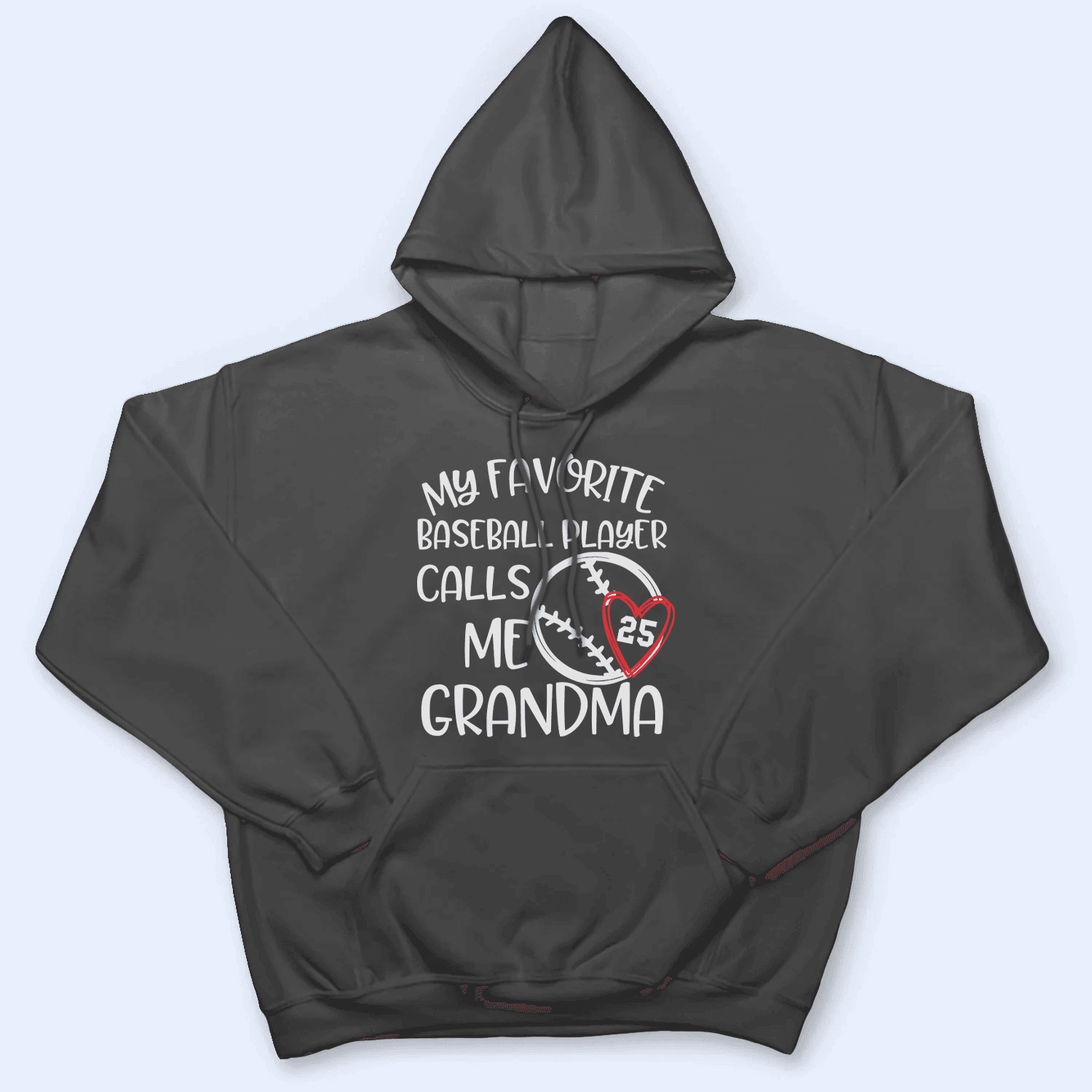 My Favorite Player Calls Me Grandma - Personalized Custom T Shirt - Birthday, Loving, Funny Gift for Grandma/Nana/Mimi, Mom, Wife, Grandparent - Suzitee Store