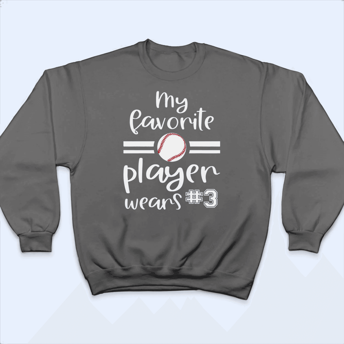 My Favorite Player Wears - Personalized Custom T Shirt - Birthday, Loving, Funny Gift for Grandma/Nana/Mimi, Mom, Wife, Grandparent - Suzitee Store