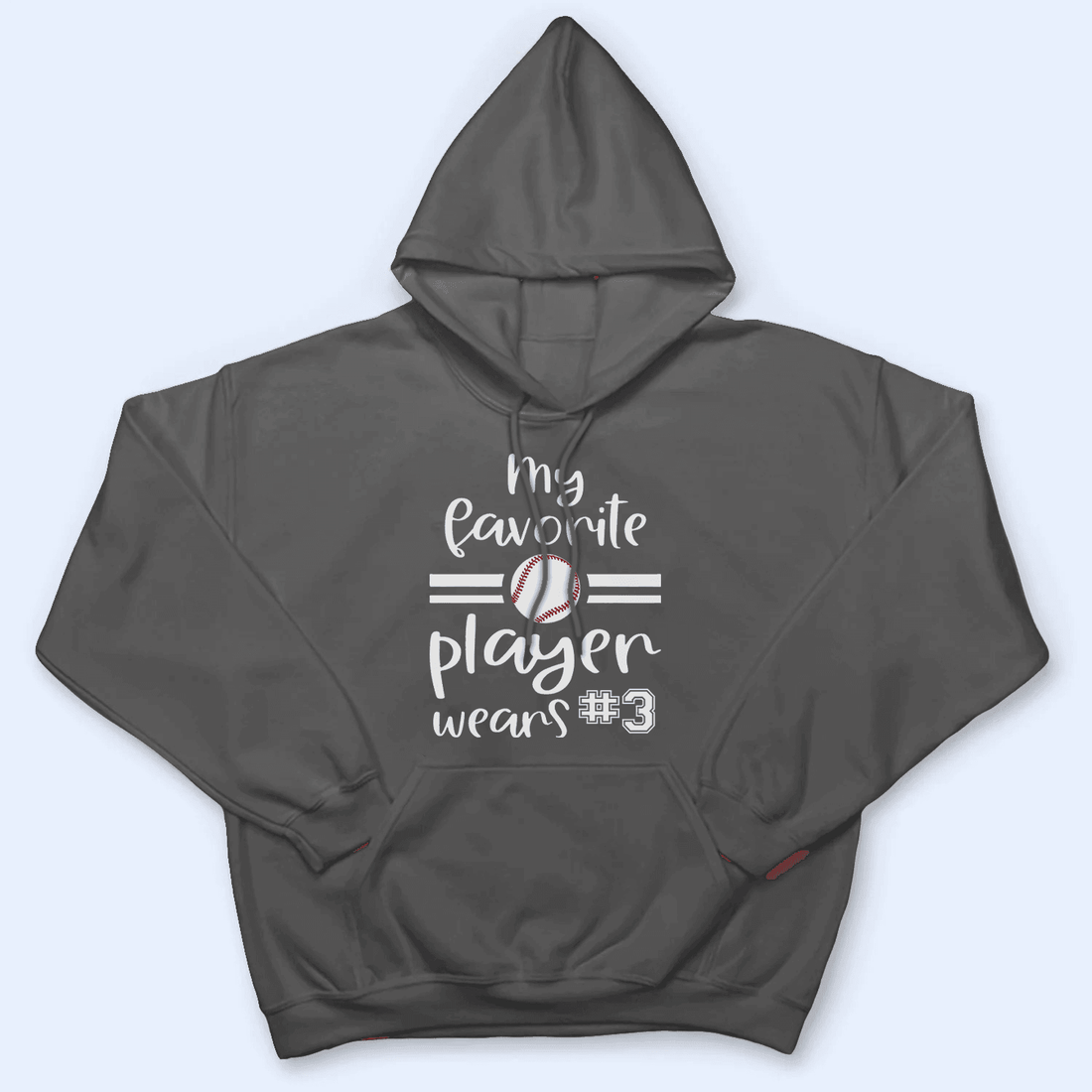 My Favorite Player Wears - Personalized Custom T Shirt - Birthday, Loving, Funny Gift for Grandma/Nana/Mimi, Mom, Wife, Grandparent - Suzitee Store
