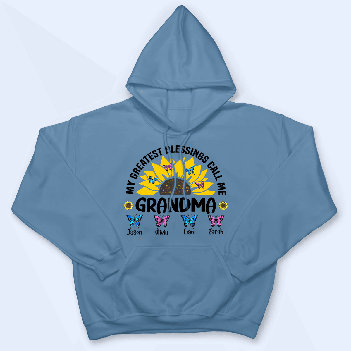 My Greatest Blessings Call Me Grandma- Personalized Custom T Shirt - Gift for Grandma/Nana/Mimi, Mom, Wife, Grandparent - Suzitee Store