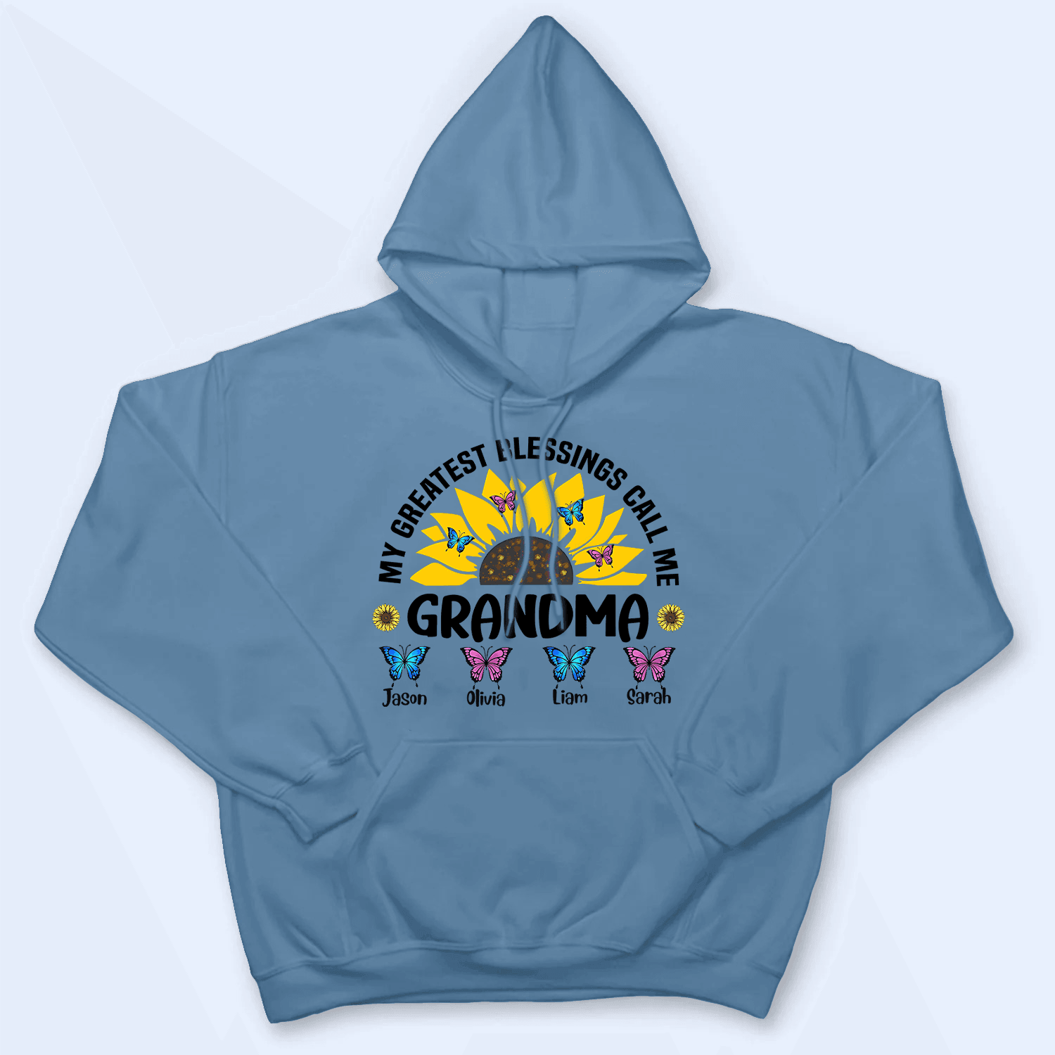 My Greatest Blessings Call Me Grandma- Personalized Custom T Shirt - Gift for Grandma/Nana/Mimi, Mom, Wife, Grandparent - Suzitee Store