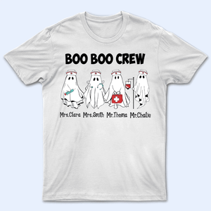 Night Shift Squad Halloween Shirt - Personalized Custom T Shirt - Birthday, Loving, Funny Gift for Nurse, CNA, Healthcare, Registered RN - Suzitee Store