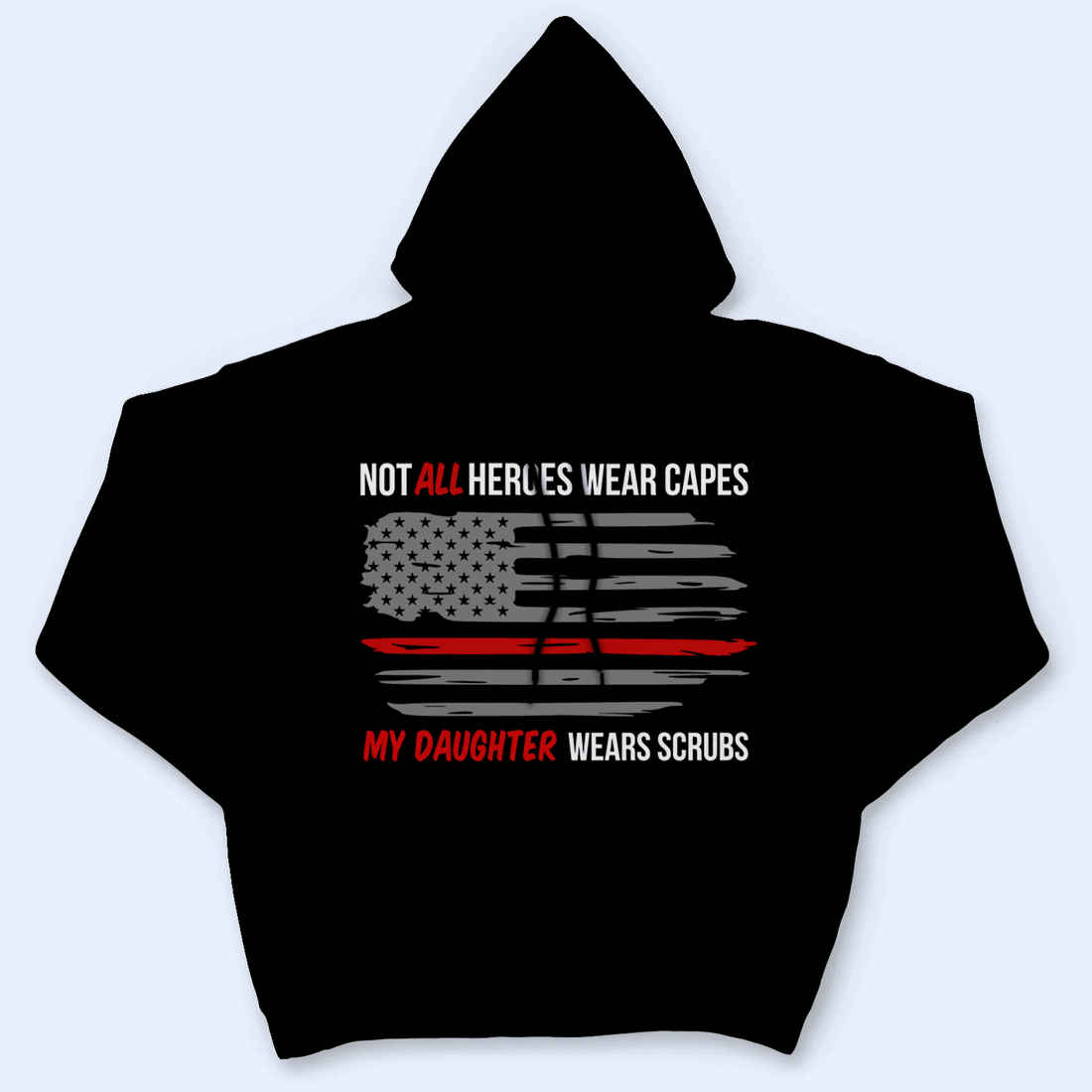 Personalized Not All Heroes wear capes t-shirt, alternate view 5