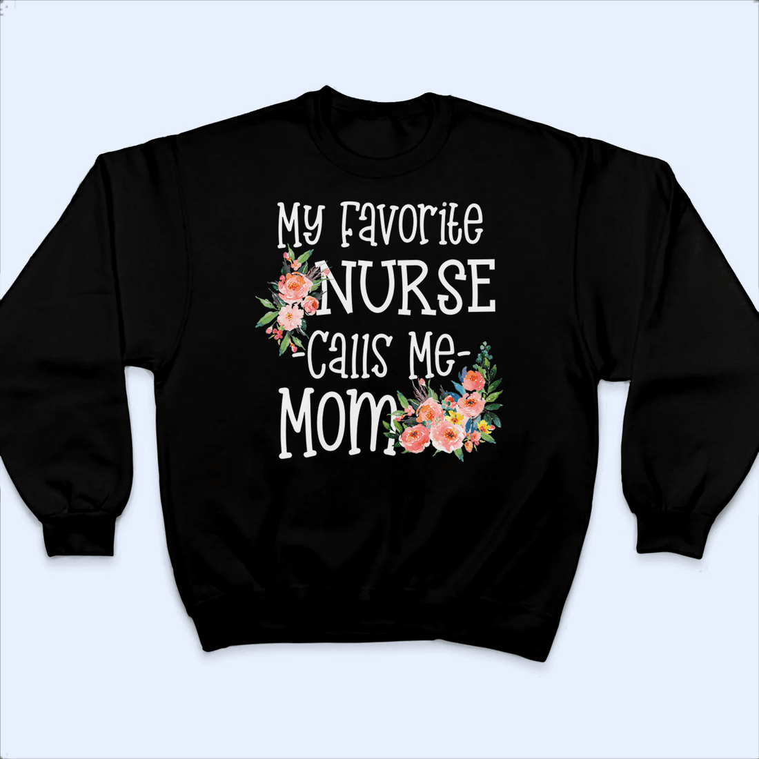 Personalized Nurse Mom t-shirt, alternate view 4
