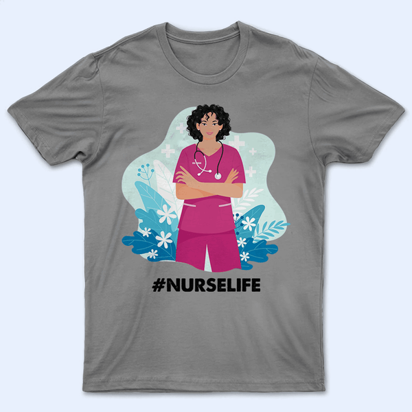 Nurses Rock Locs - Personalized Custom T Shirt - Birthday, Loving, Fun ...