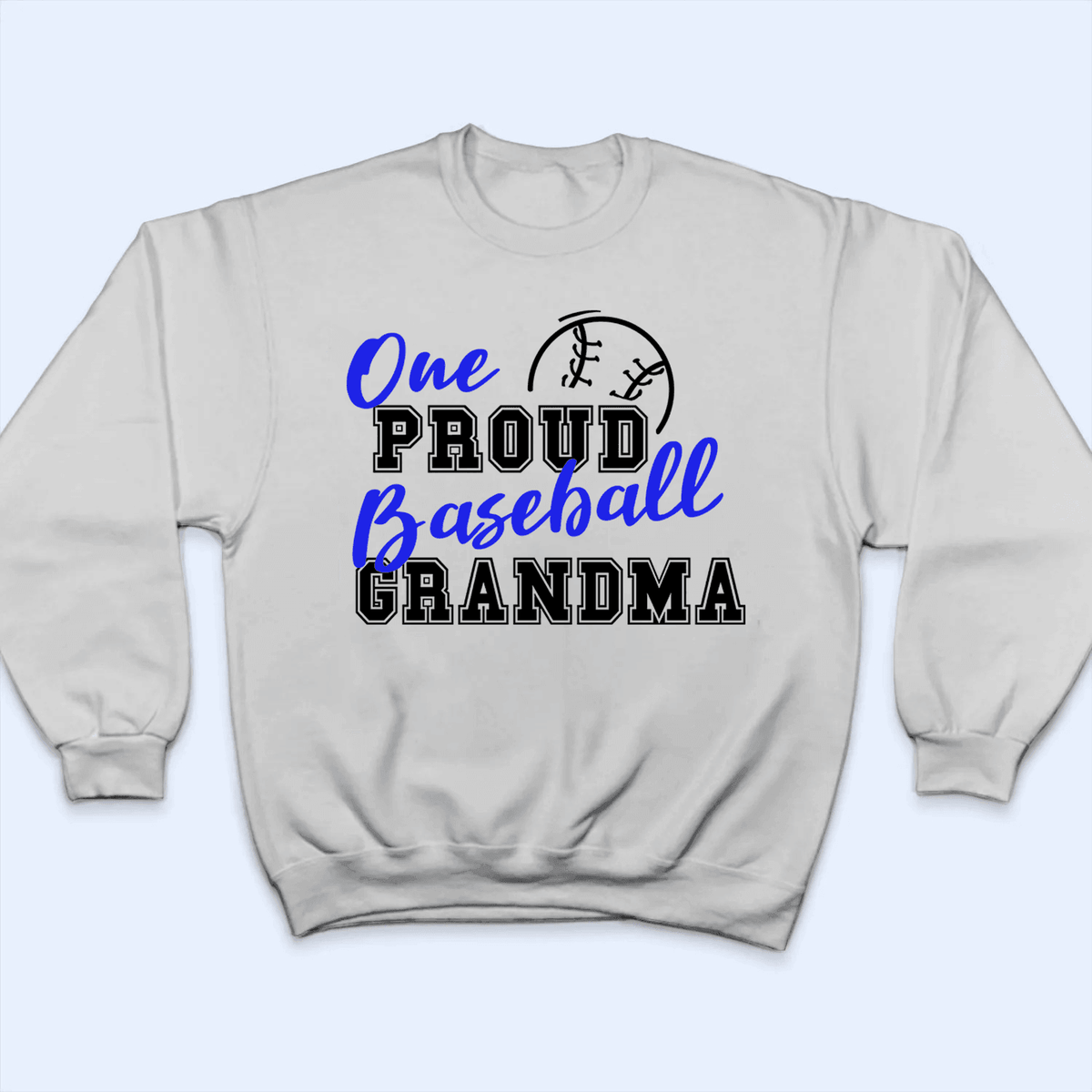 One Proud Sport Grandma - Personalized Custom T Shirt - Birthday, Loving, Funny Gift for Grandma/Nana/Mimi, Mom, Wife, Grandparent - Suzitee Store