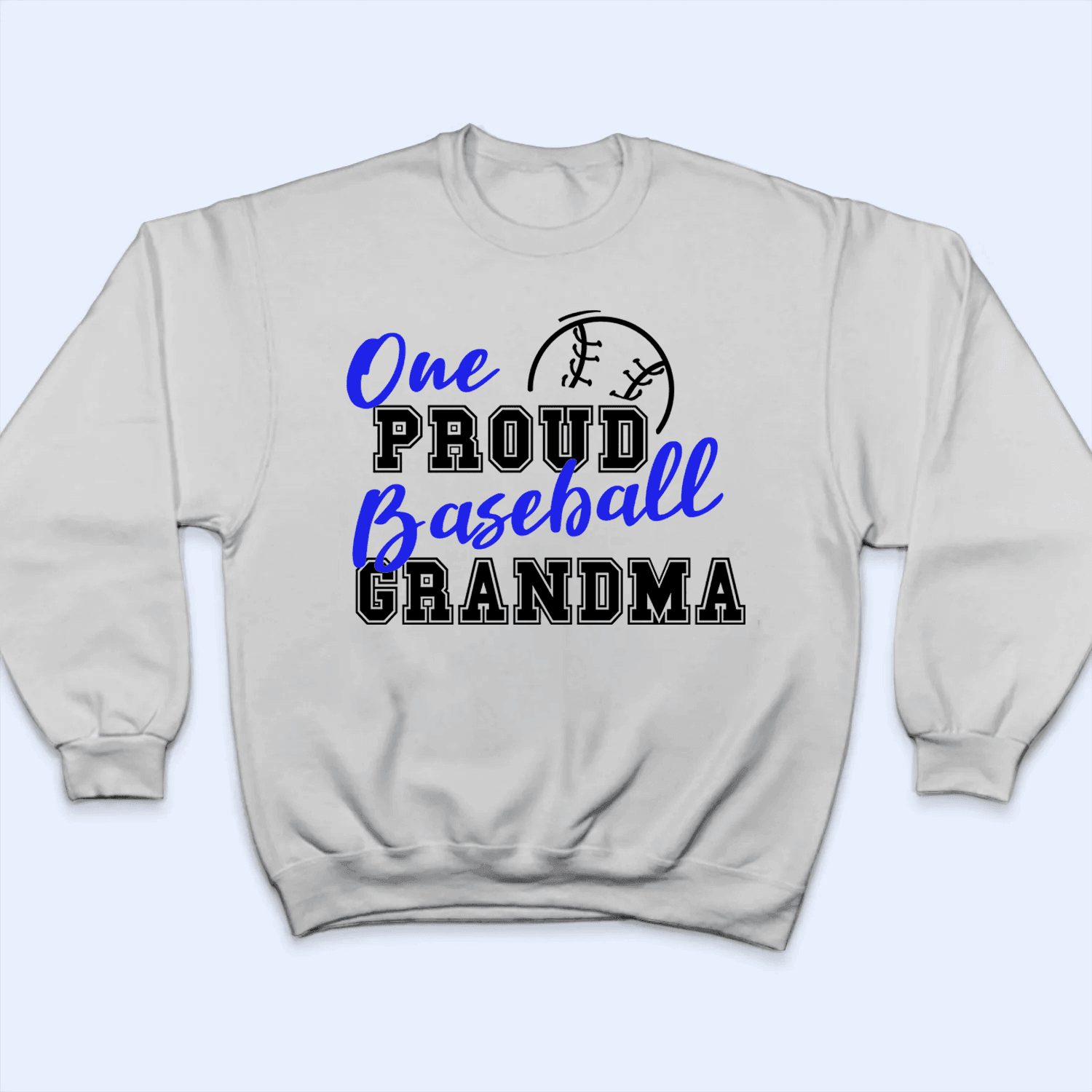 One Proud Sport Grandma - Personalized Custom T Shirt - Birthday, Loving, Funny Gift for Grandma/Nana/Mimi, Mom, Wife, Grandparent - Suzitee Store