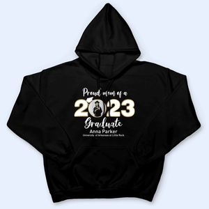 [Photo Inserted] 2023 School Grad Graduation Custom Photograph Design - Personalized Custom T Shirt - Birthday, Loving, Funny Gift for Grandma/Nana/Mimi, Mom, Wife, Grandparent - Suzitee Store