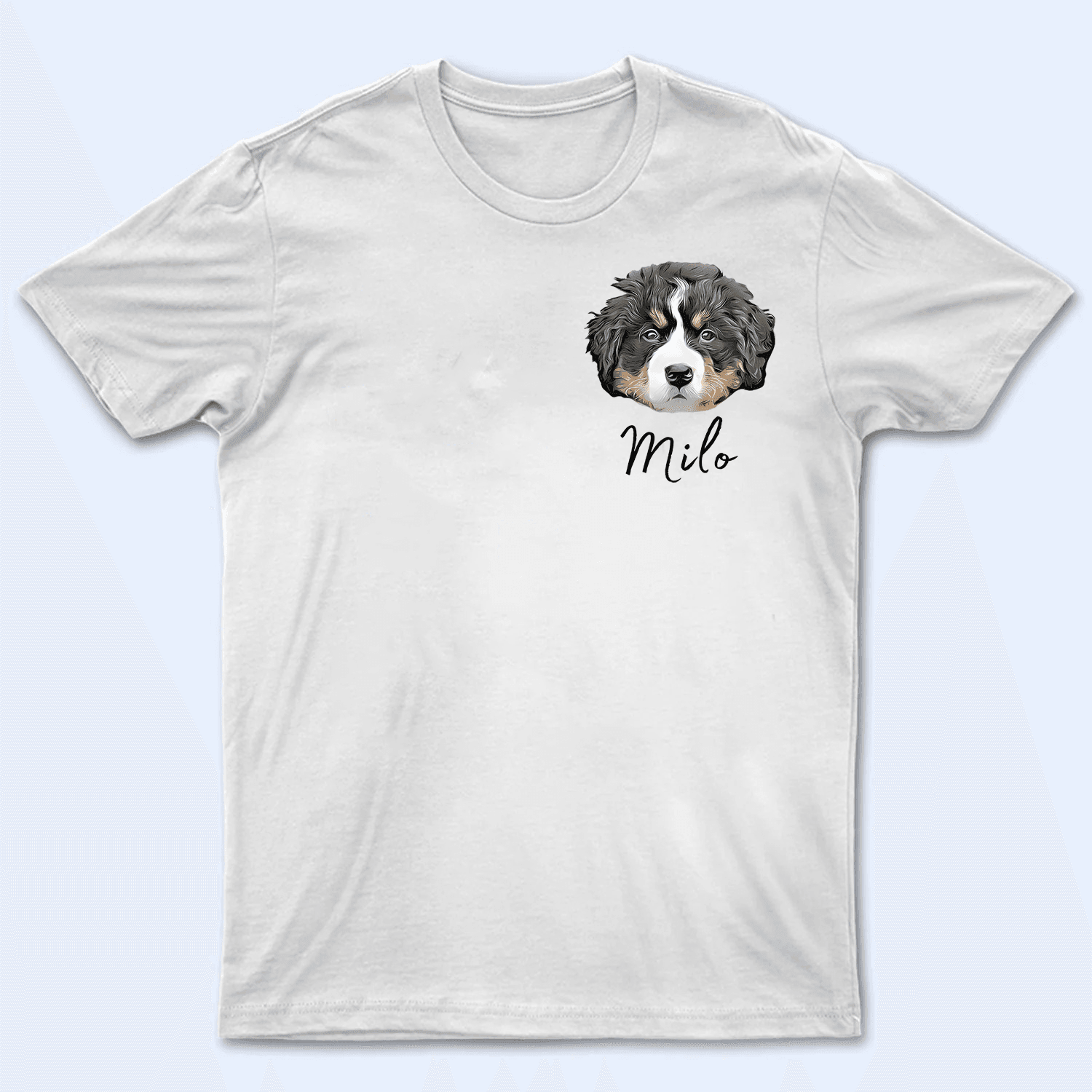 [Photo Inserted] Custom Pet - Personalized Custom T Shirt - Birthday Gift For Dog Lover, Dog Dad, Dog Mom - Suzitee Store