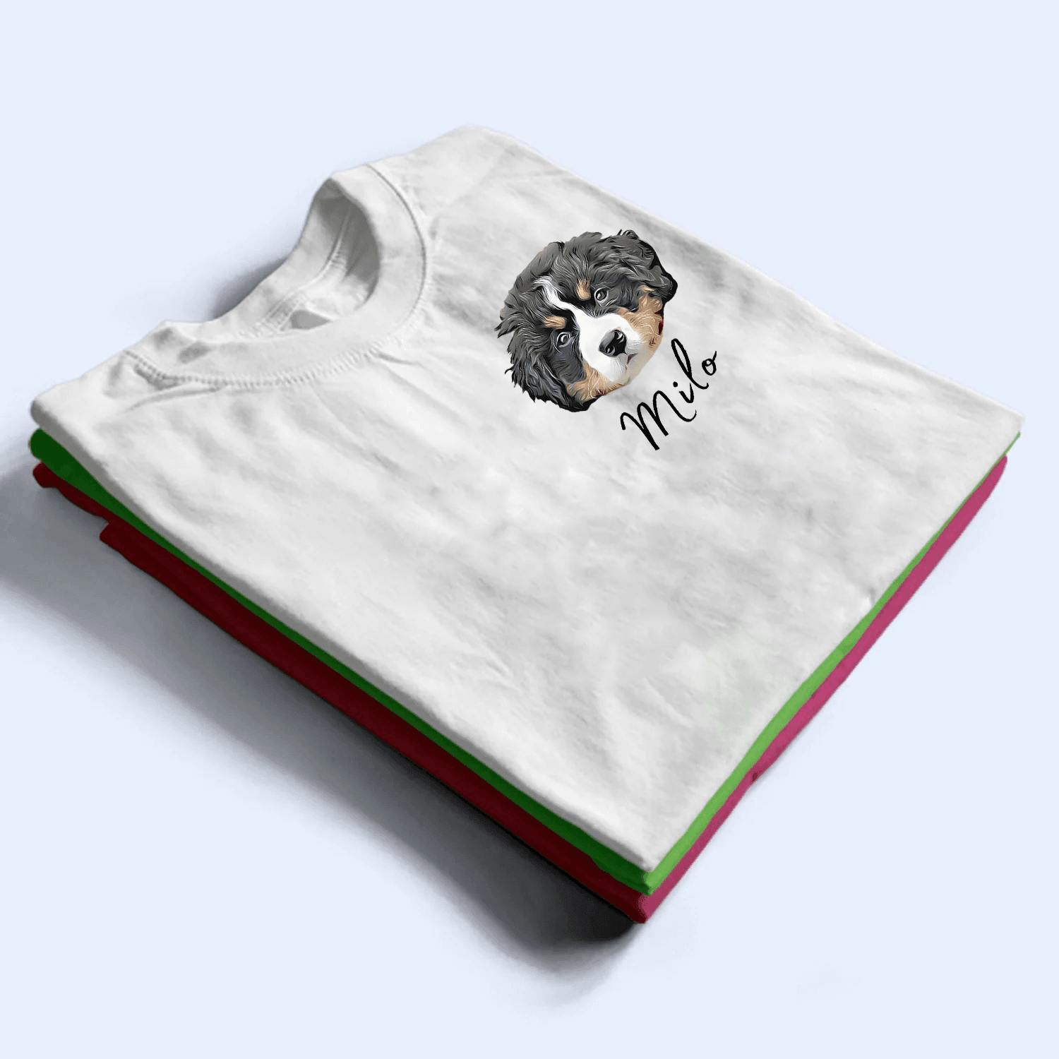 [Photo Inserted] Custom Pet - Personalized Custom T Shirt - Birthday Gift For Dog Lover, Dog Dad, Dog Mom - Suzitee Store