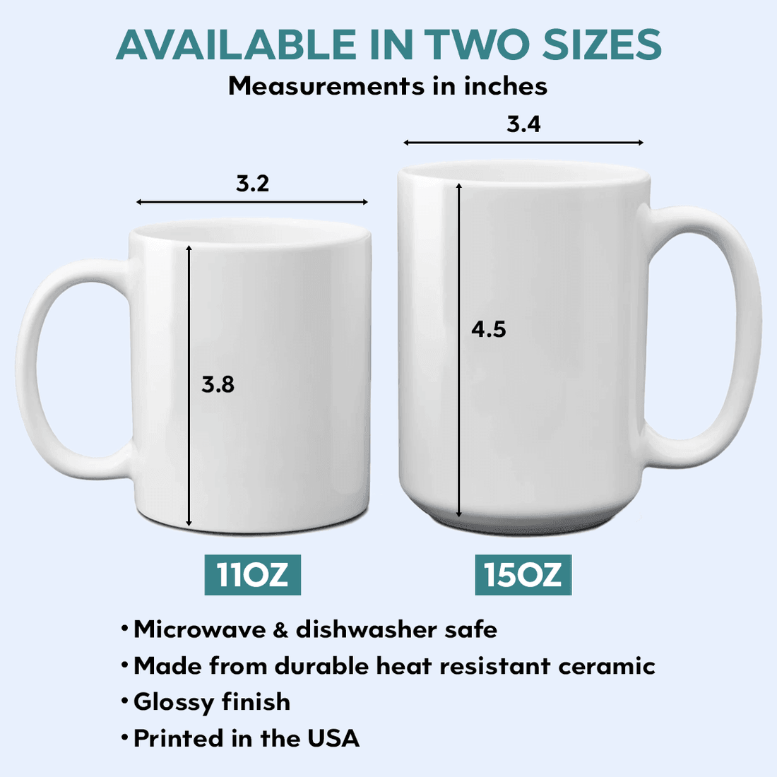[Photo Inserted] Face Photo Mug - Personalized Custom 11oz Mug - Birthday, Loving, Funny Gift for Grandma/Nana/Mimi, Mom/Dad, Aunt, Wife/Husband, Grandparent - Suzitee Store