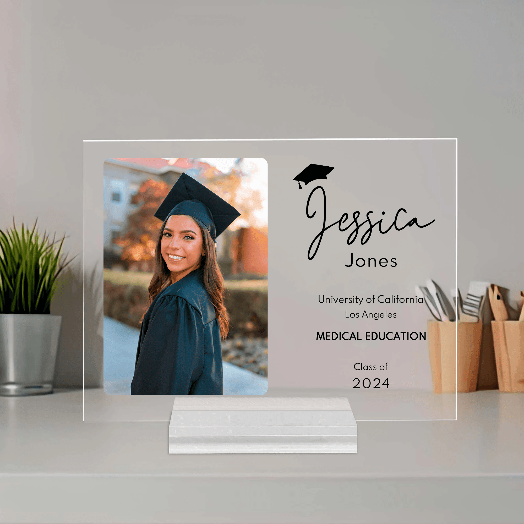 Custom Photo Graduation Gifts For Her/Him - Personalized Custom Horizo ...