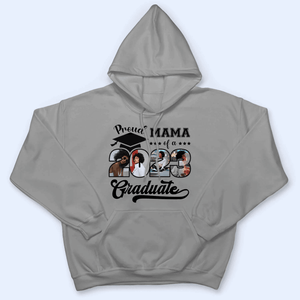 [Photo Inserted] Proud Family of a 2023 Graduate - Personalized Custom T Shirt - Birthday, Loving, Funny Gift for Grandma/Nana/Mimi, Mom, Wife, Grandparent - Suzitee Store