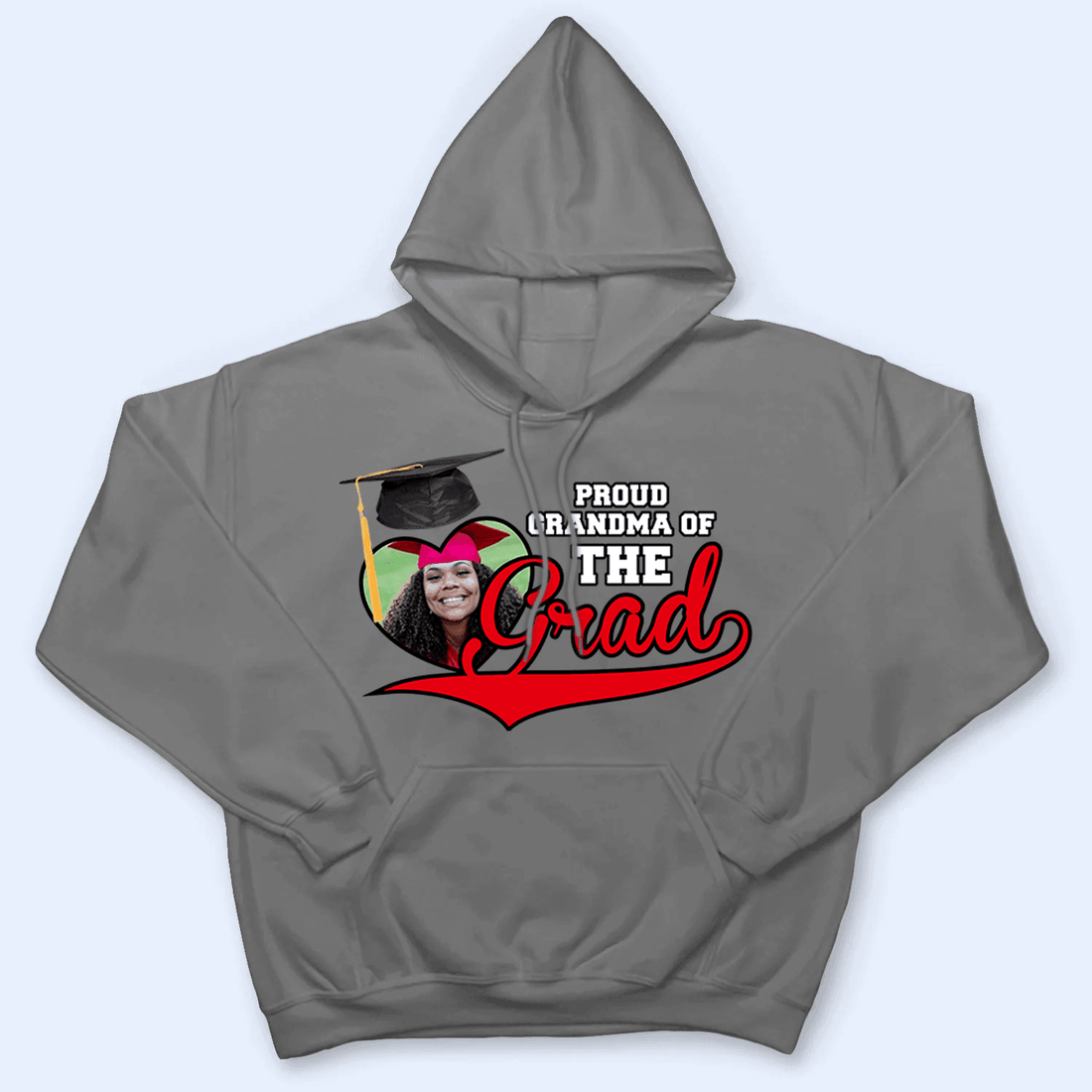 Custom Photo Proud Family Of The Class Of 2026 Graduate Senior t-shirt, alternate view 3