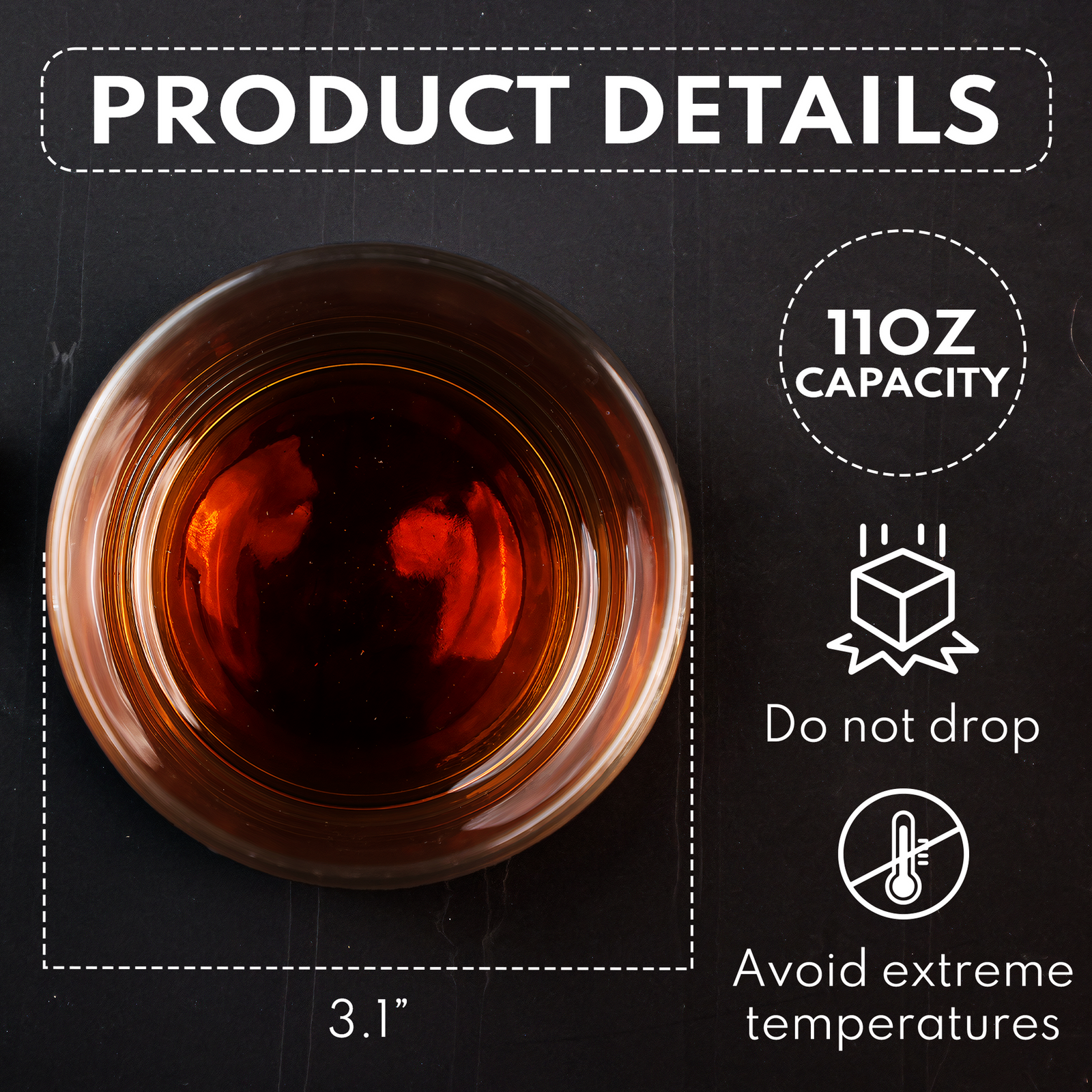 This Grandpa Belongs To - Personalized Engraved Whiskey Glass - Father's Day Gift for Grandpa, Dad, Daddy