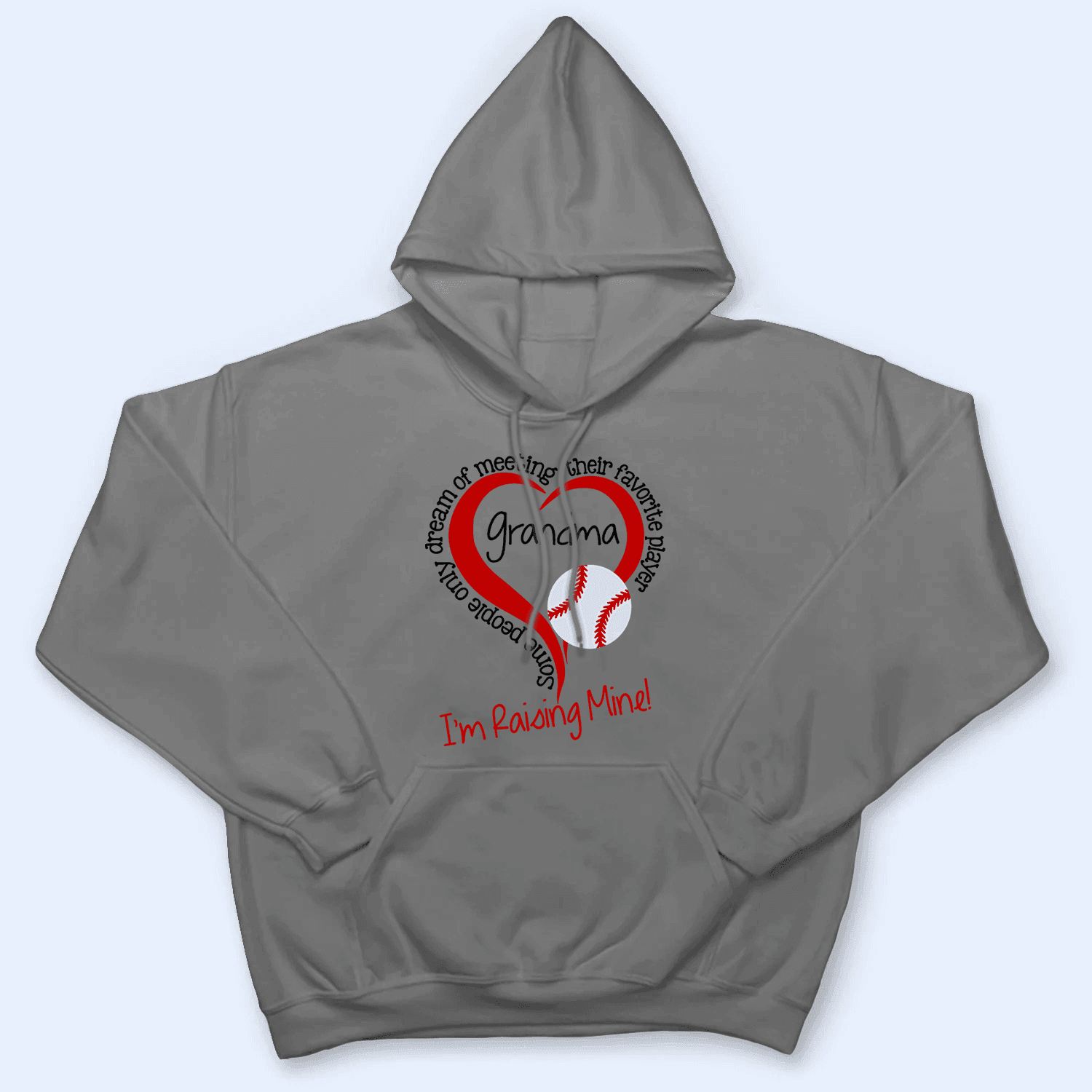 Raising my Favorite Player - Personalized Custom T Shirt - Birthday, Loving, Funny Gift for Grandma/Nana/Mimi, Mom, Wife, Grandparent - Suzitee Store