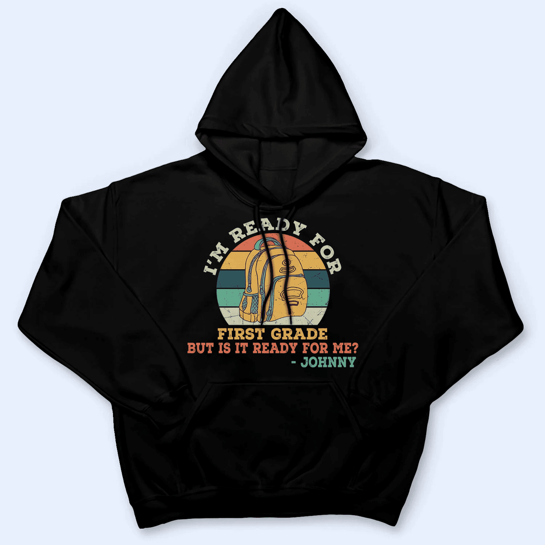 Custom Tshirt for Kids Back to School, Ready For School youth t-shirt, alternate view 3