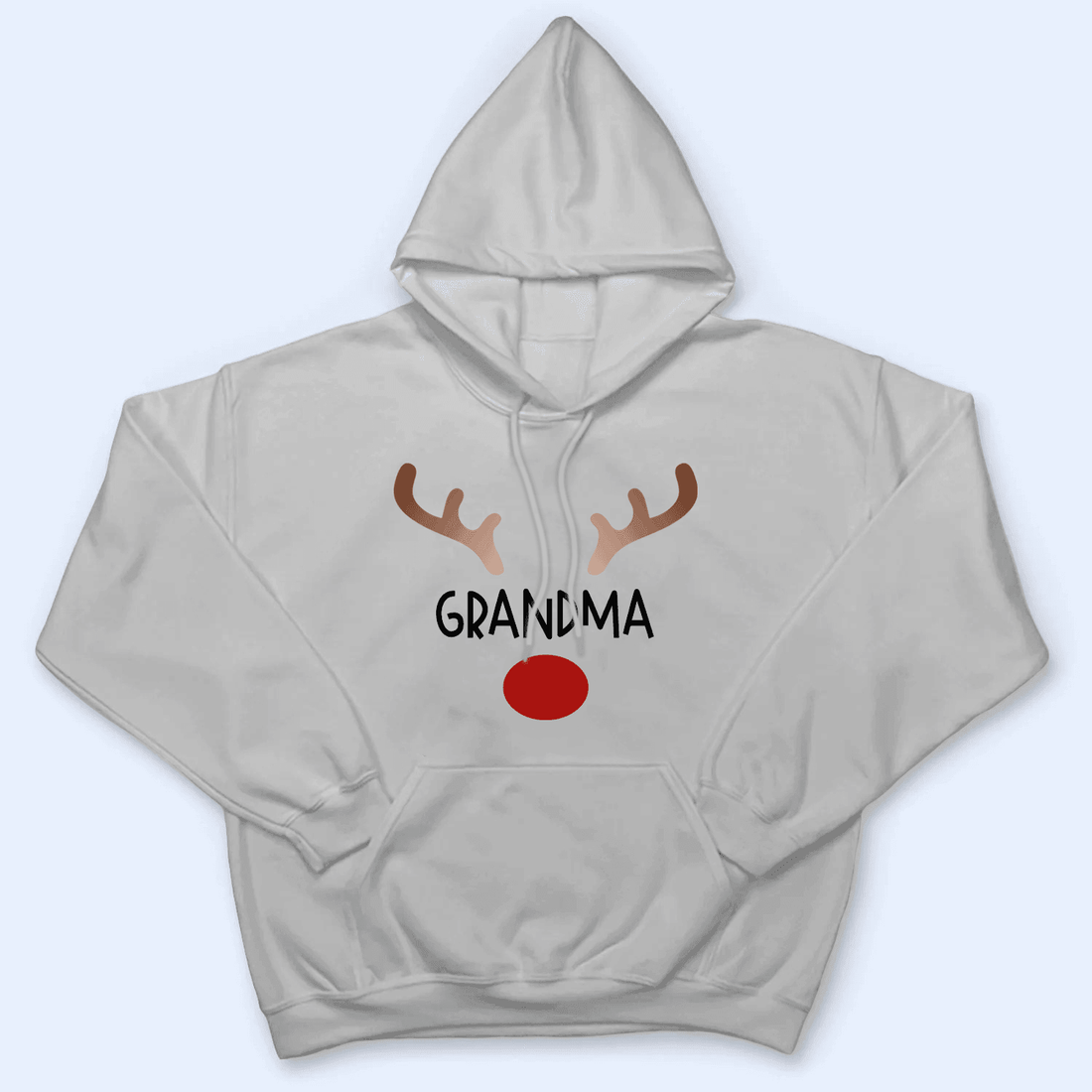 Red Nosed Reindeer - Personalized Custom T Shirt - Birthday, Loving, Funny Gift for Grandma/Nana/Mimi, Mom, Wife, Grandparent - Suzitee Store