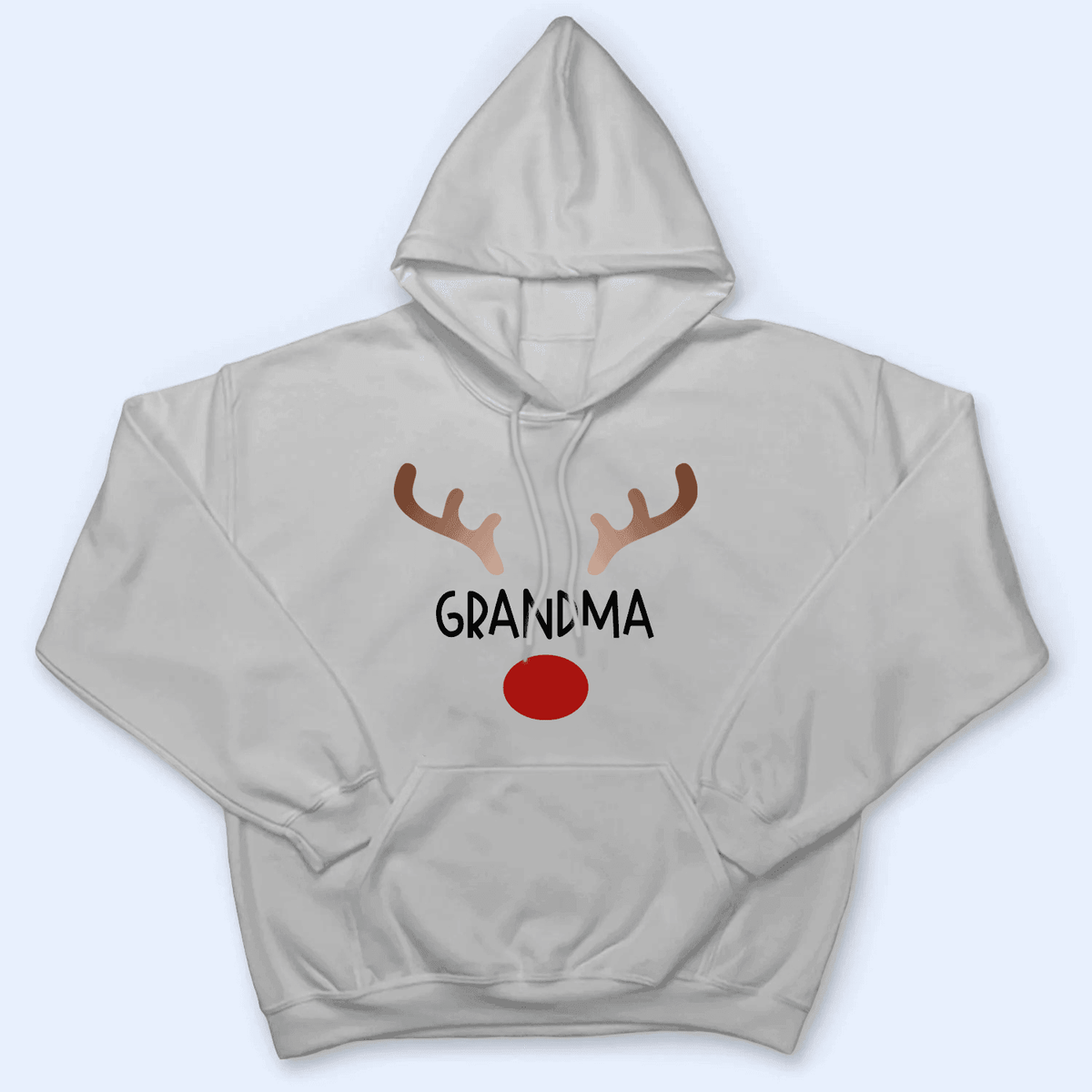 Red Nosed Reindeer - Personalized Custom T Shirt - Birthday, Loving, Funny Gift for Grandma/Nana/Mimi, Mom, Wife, Grandparent - Suzitee Store