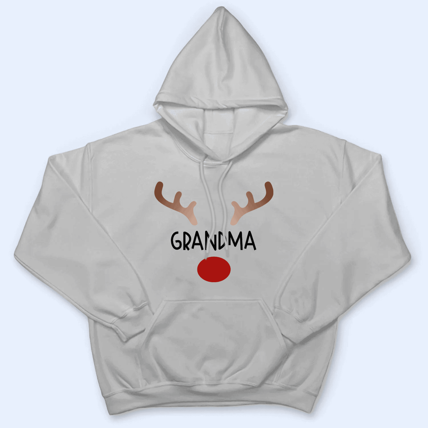 Red Nosed Reindeer - Personalized Custom T Shirt - Birthday, Loving, Funny Gift for Grandma/Nana/Mimi, Mom, Wife, Grandparent - Suzitee Store