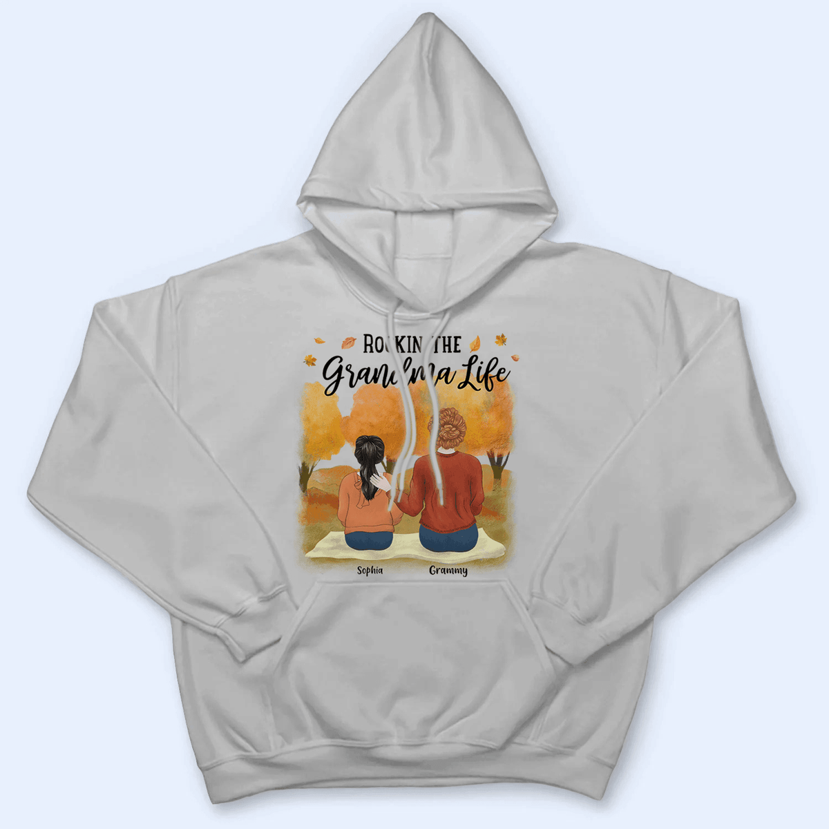 Rockin the Grandparent Life - Personalized Custom T Shirt - Birthday, Loving, Funny Gift for Grandparent, Grandma & Grandpa - Suzitee Store