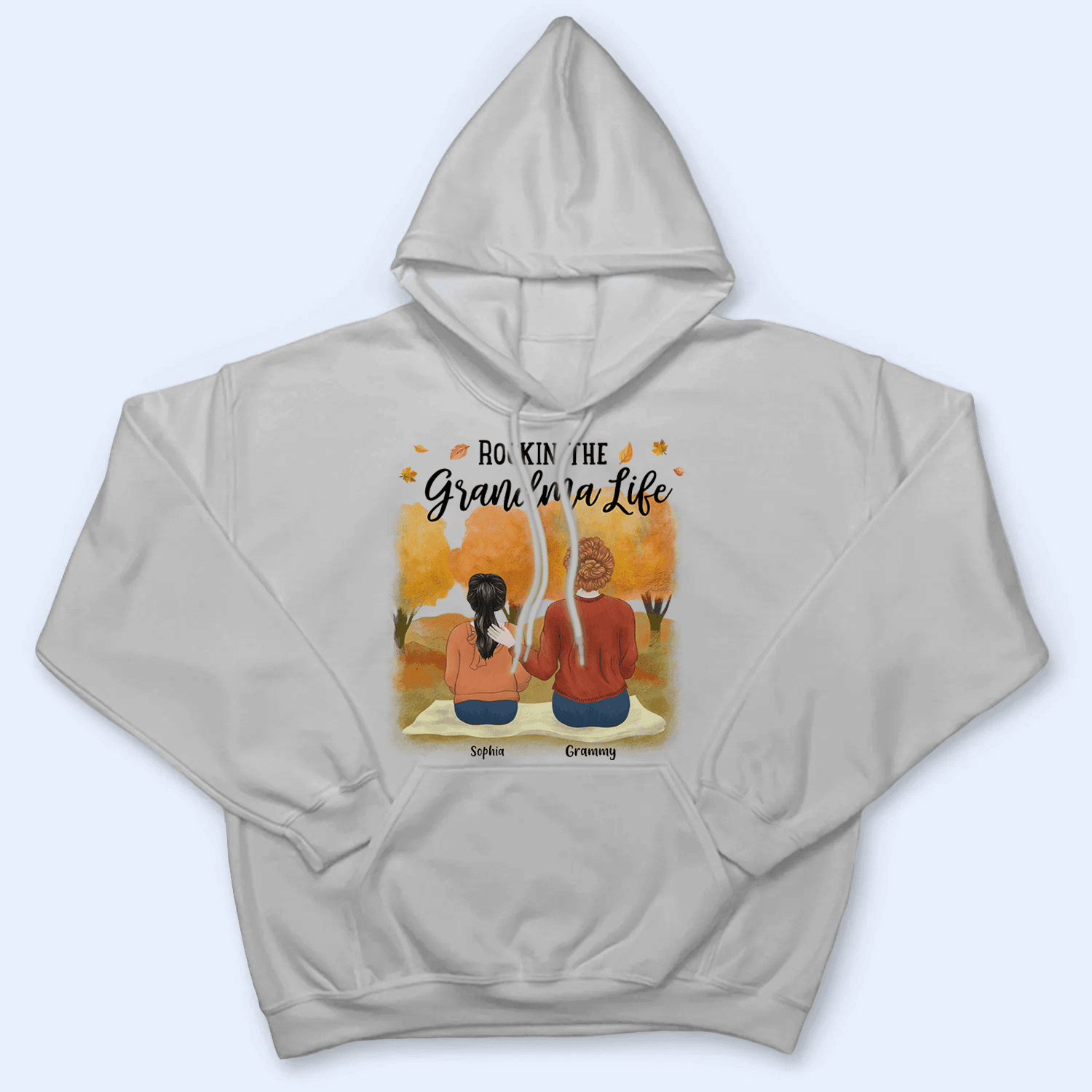 Rockin the Grandparent Life - Personalized Custom T Shirt - Birthday, Loving, Funny Gift for Grandparent, Grandma & Grandpa - Suzitee Store