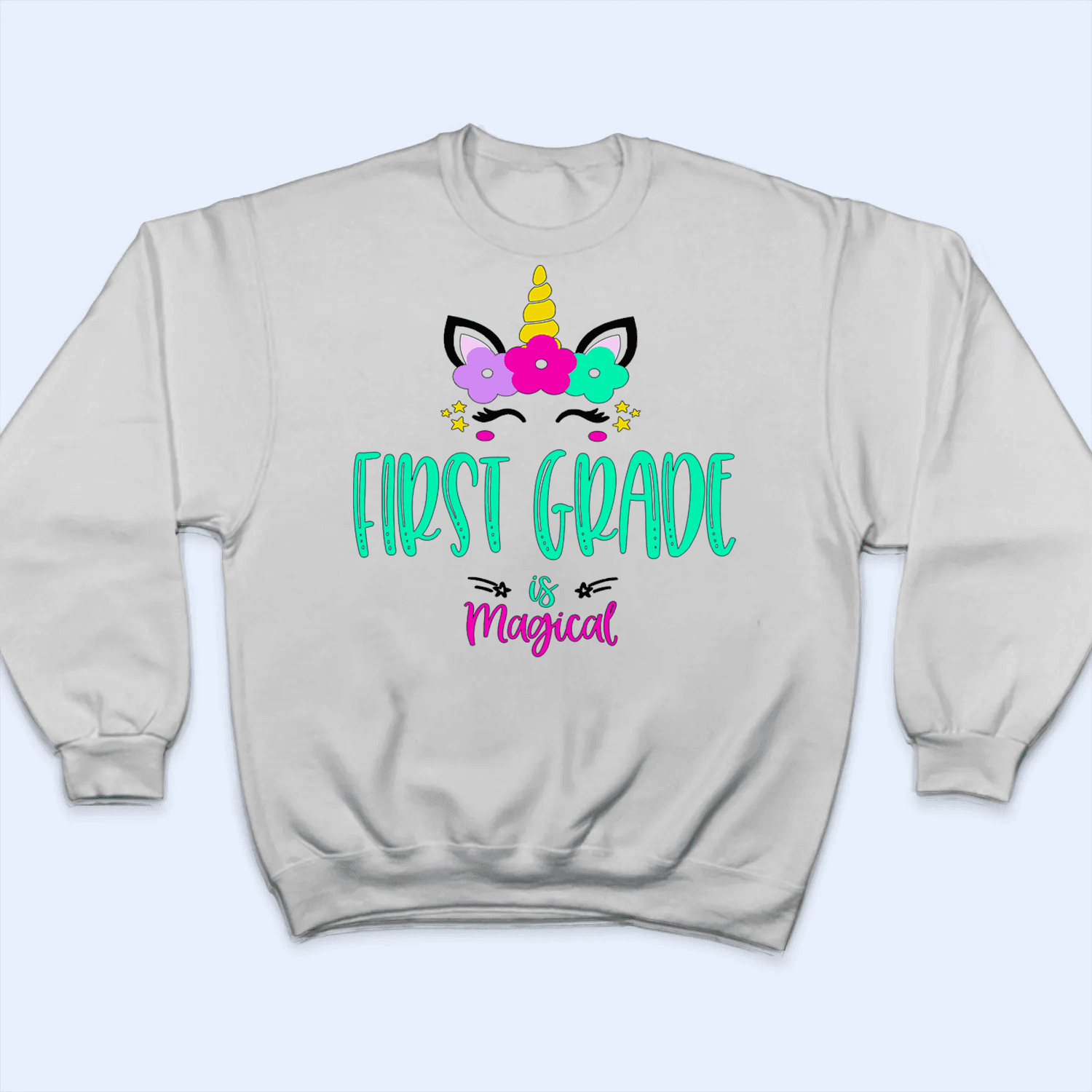 School Is Magical - Personalized Custom T Shirt - Birthday, Loving, Funny Gift for Teacher, Kindergarten, Preschool, Pre K, Paraprofessional - Suzitee Store