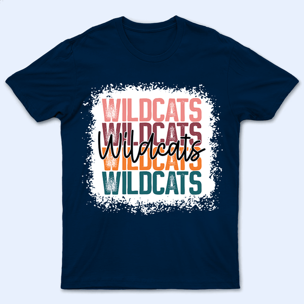 School Mascot Stacked Script - Personalized Custom T Shirt - Birthday, Loving, Funny Gift for Teacher, Kindergarten, Preschool, Pre K, Paraprofessional