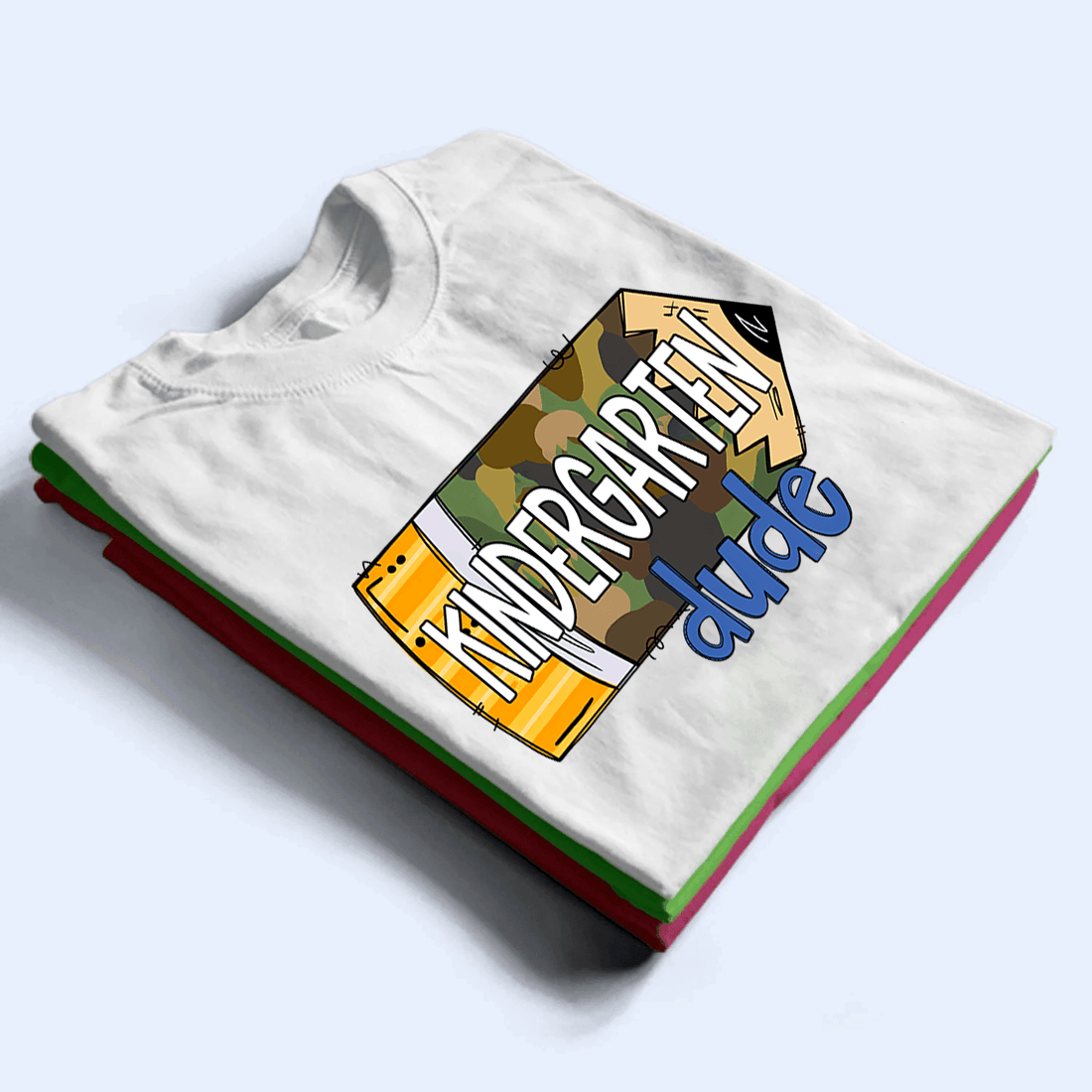 Custom Tshirt for Kids Back to School, School Pencil youth t-shirt, alternate view 3