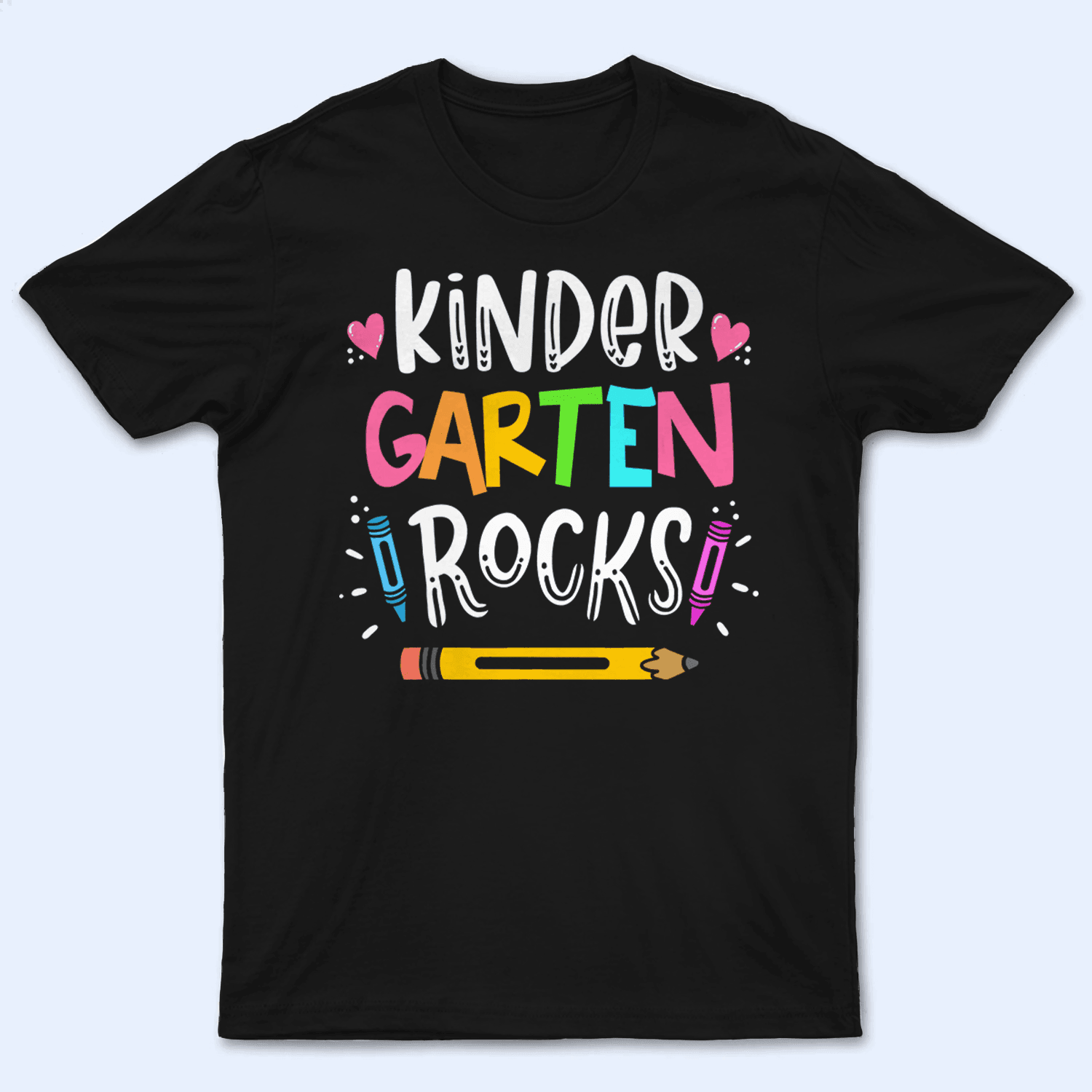 School Rocks! - Cute Personalized Custom T Shirt - Birthday, Loving, Funny Gift for Teacher, Kindergarten, Preschool, Pre K, Paraprofessional - Suzitee Store