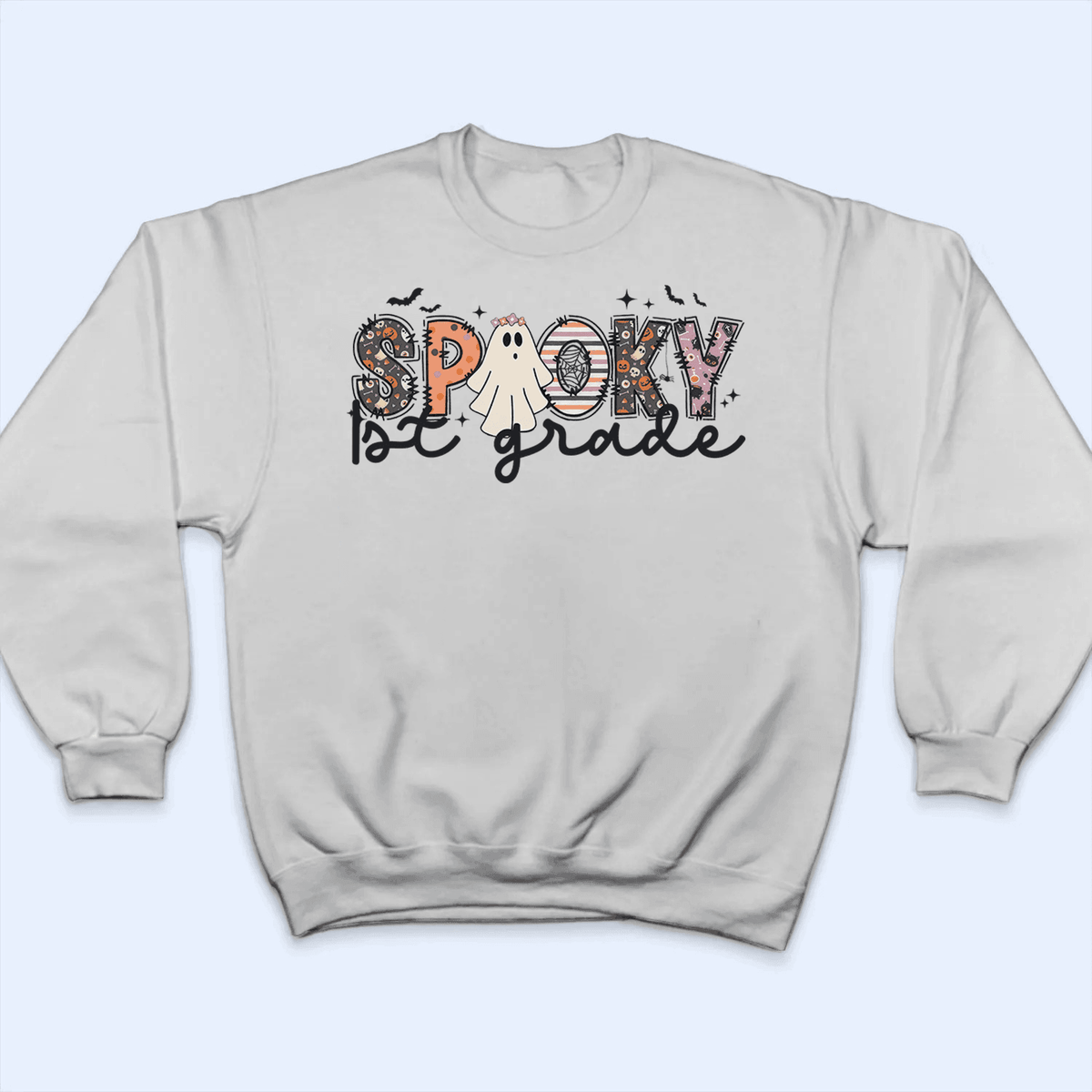 Spooky Ghost Teacher - Personalized Custom T Shirt - Birthday, Loving, Funny Gift for Teacher, Kindergarten, Preschool, Pre K, Paraprofessional - Suzitee Store