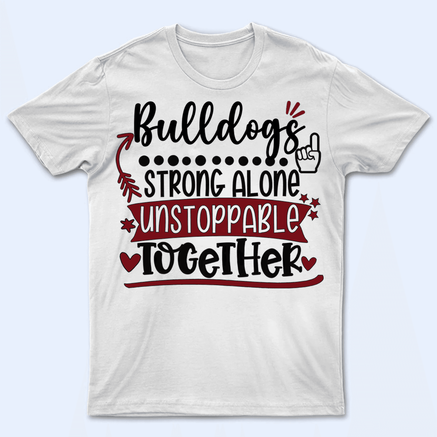 Strong Alone Unstoppable Together Mascot - Personalized Custom T Shirt - Birthday, Loving, Funny Gift for Teacher, Kindergarten, Preschool, Pre K, Paraprofessional - Suzitee Store