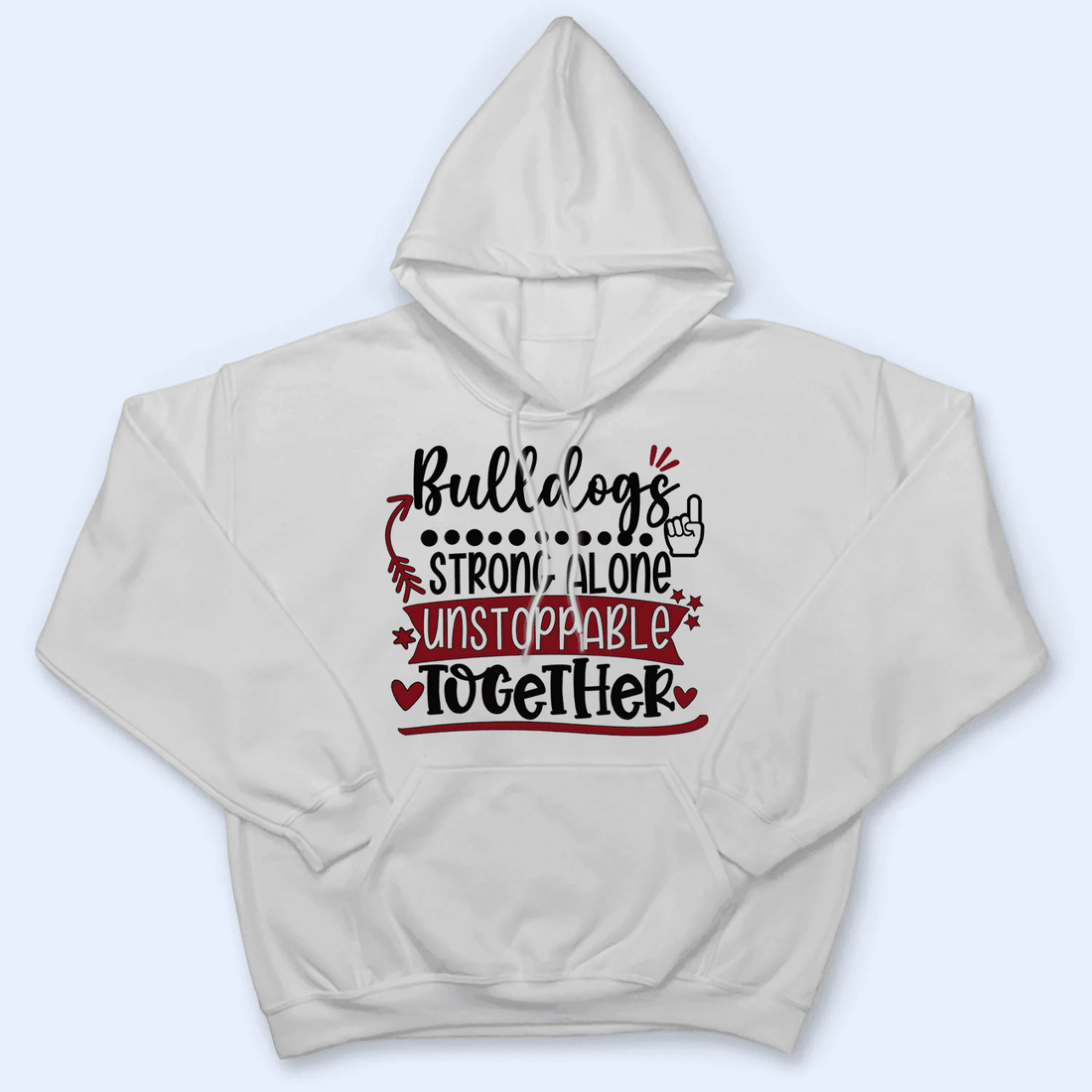 Personalized Strong Alone Unstoppable Together Mascot t-shirt, alternate view 5