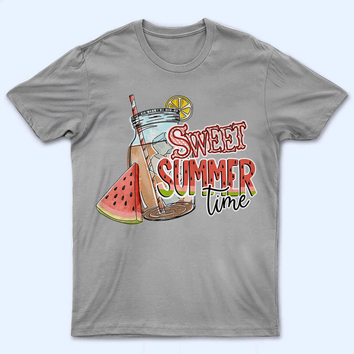 Sweet Summer Time - Personalized Custom T Shirt - Birthday, Loving, Funny Gift for Teacher, Kindergarten, Preschool, Pre K, Paraprofessional - Suzitee Store