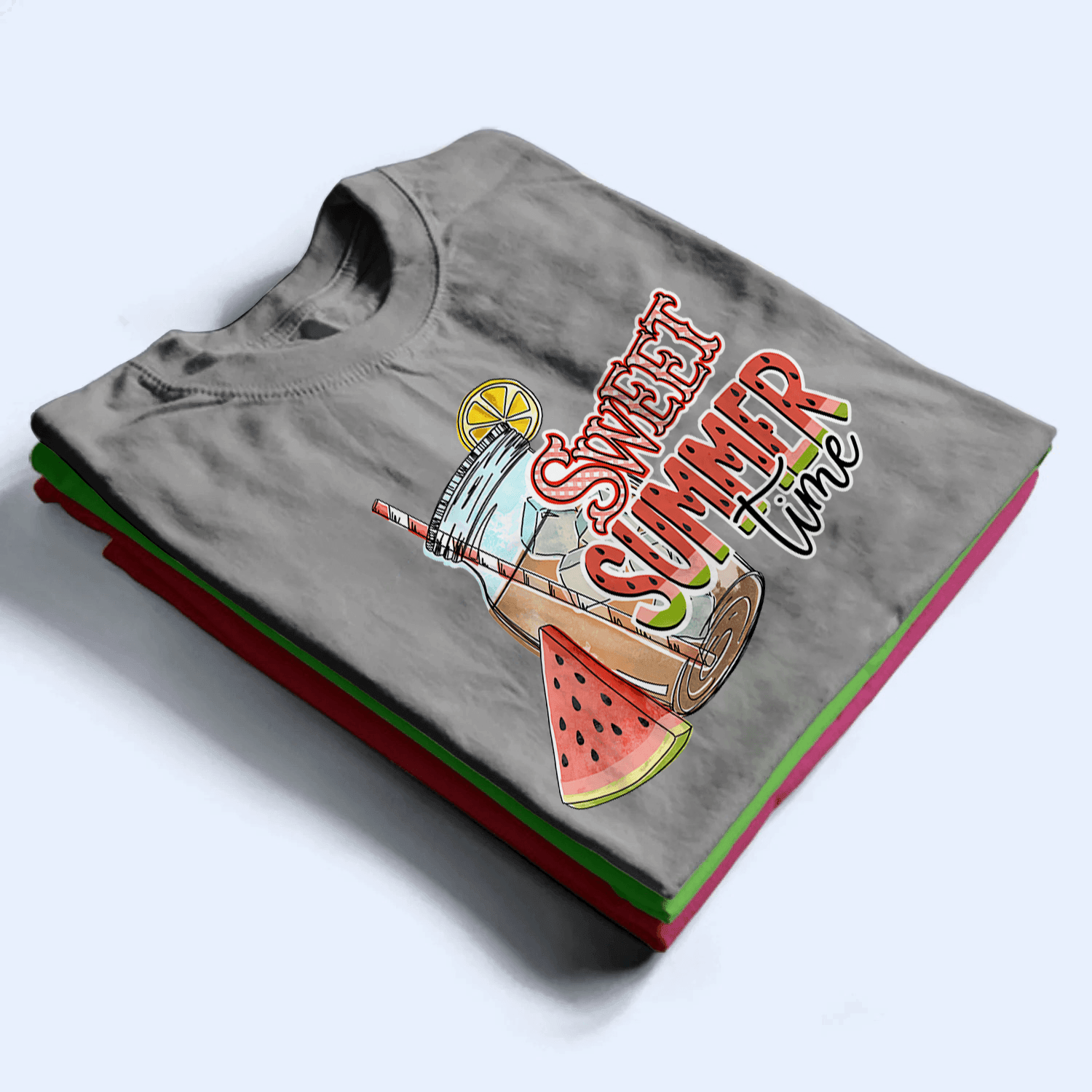 Sweet Summer Time - Personalized Custom T Shirt - Birthday, Loving, Funny Gift for Teacher, Kindergarten, Preschool, Pre K, Paraprofessional - Suzitee Store