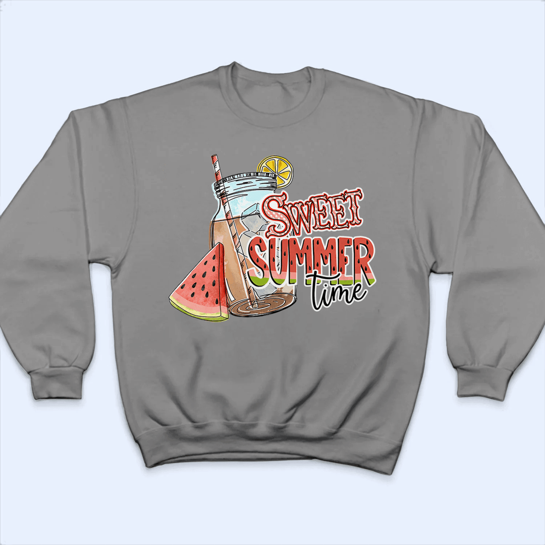 Personalized Sweet Summer Time t-shirt, alternate view 4