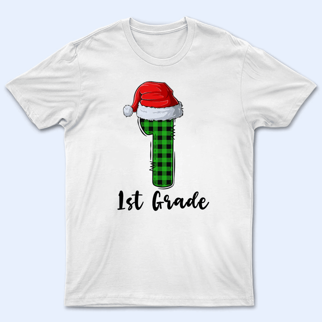 Personalized T is for Teacher t-shirt, alternate view 2