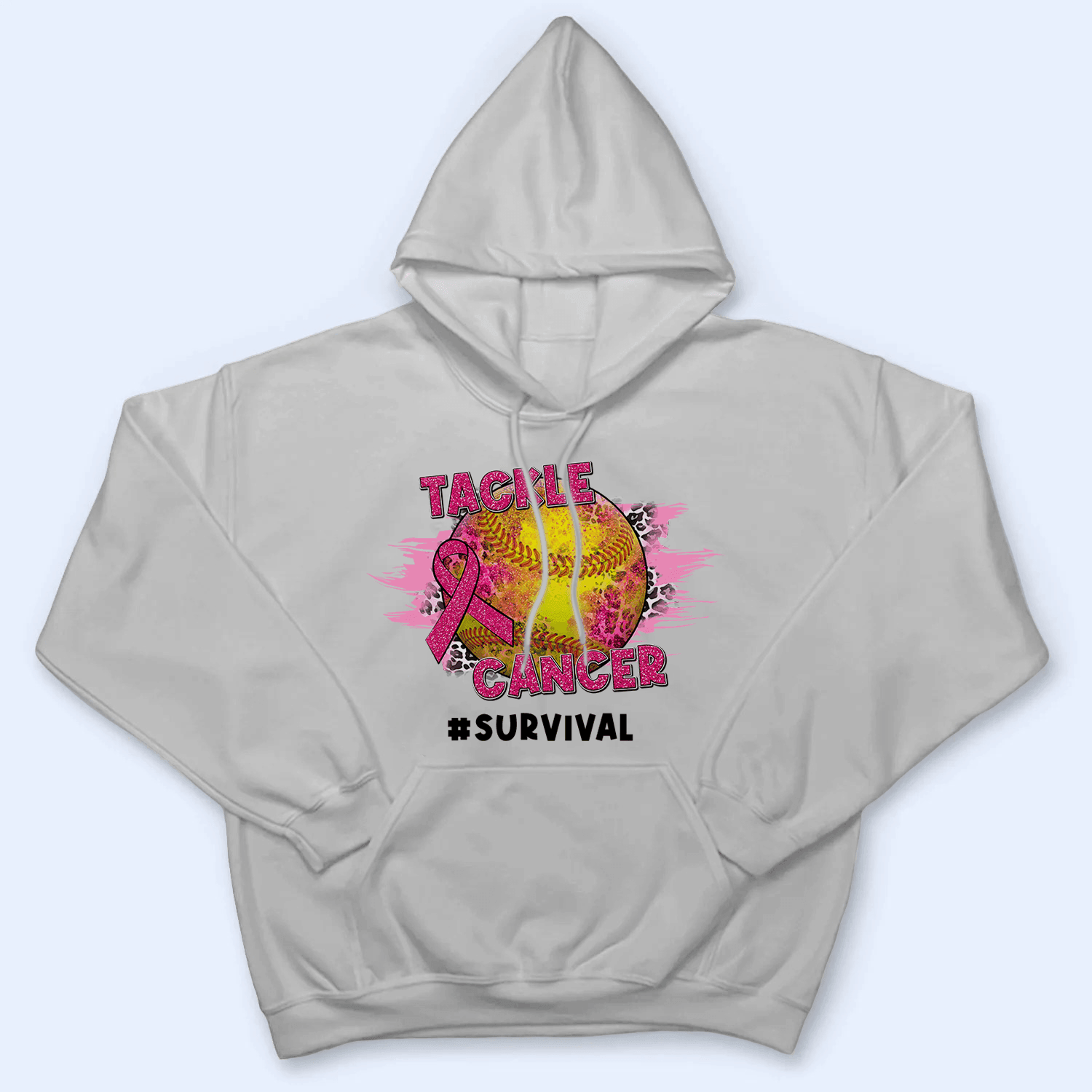 Tackle Cancer, Fight Cancer In All Colors - Personalized Custom T Shirt - Loving Gift for Women, Warrior, Breast Cancer Support Squad, Childhood Cancer Awareness - Suzitee Store