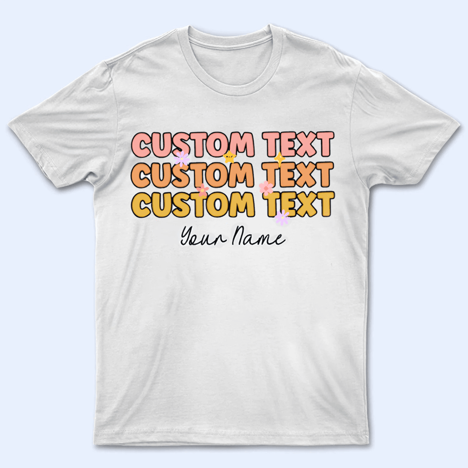 Teacher Custom Text - Personalized Custom T Shirt - Birthday, Loving, Funny Gift for Teacher, Kindergarten, Preschool, Pre K, Paraprofessional - Suzitee Store