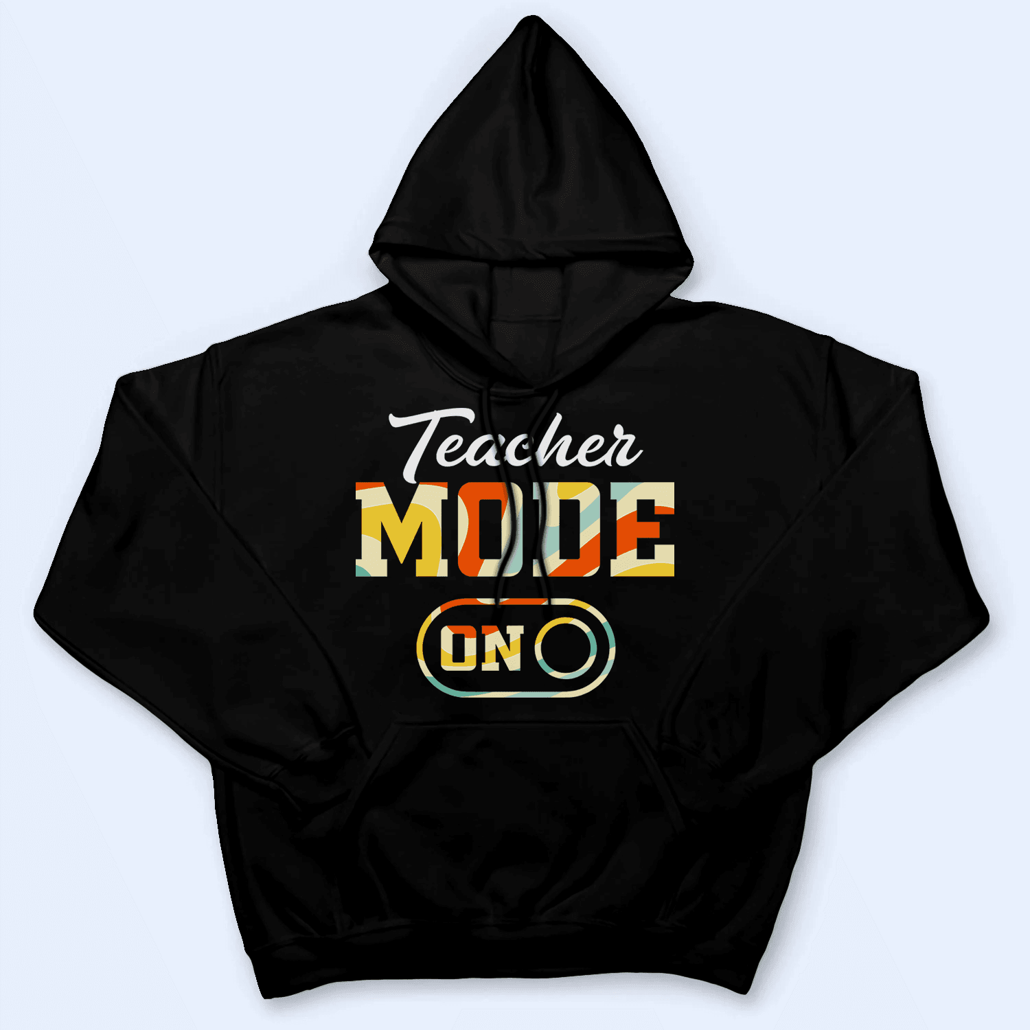 Teacher Mode - Personalized Custom T Shirt - Birthday, Loving, Funny Gift for Teacher, Kindergarten, Preschool, Pre K, Paraprofessional - Suzitee Store