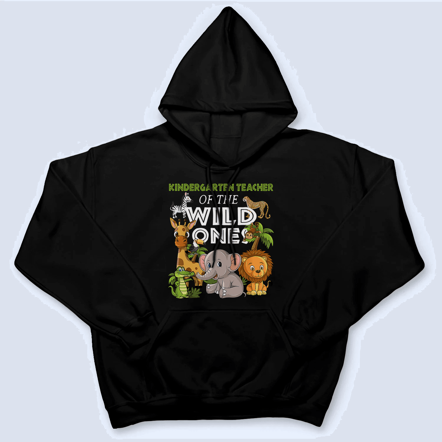 Teacher of Wild Ones - Personalized Custom T Shirt - Birthday, Loving, Funny Gift for Teacher, Kindergarten, Preschool, Pre K, Paraprofessional - Suzitee Store