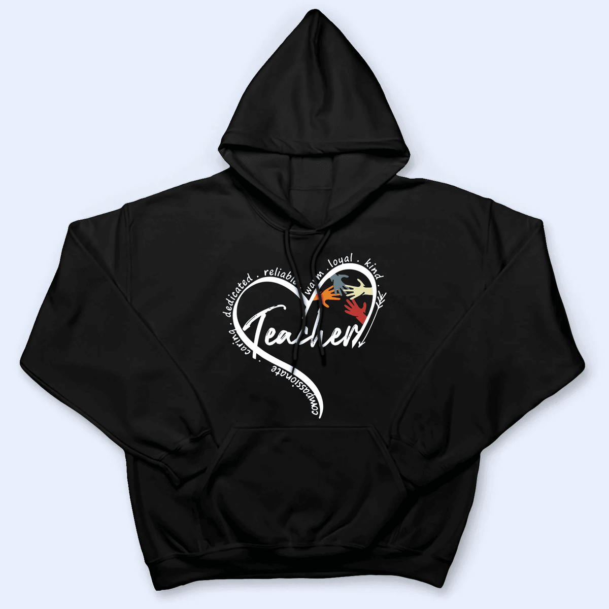 Teaching Is A Work Of Heart - Personalized Custom T Shirt - Birthday, Loving, Funny Gift for Teacher, Kindergarten, Preschool, Pre K, Paraprofessional - Suzitee Store