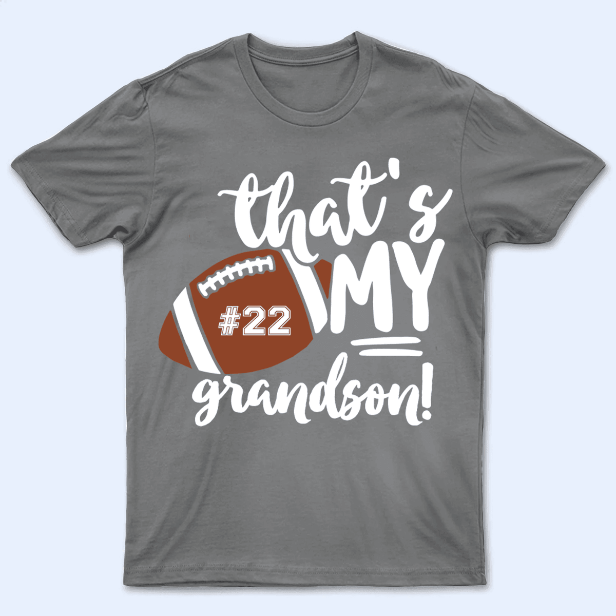 That&#39;s My Grandson - Personalized Custom T Shirt - Birthday, Loving, Funny Gift for Grandma/Nana/Mimi, Mom, Wife, Grandparent - Suzitee Store