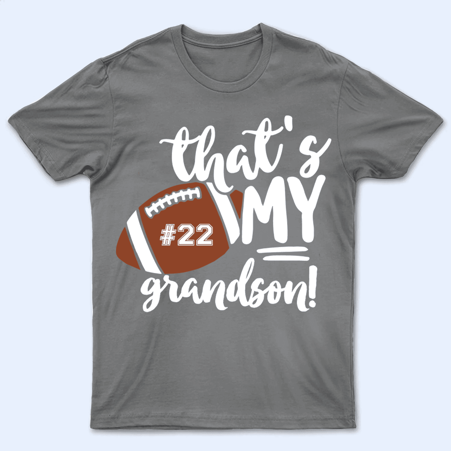 That's My Grandson - Personalized Custom T Shirt - Birthday, Loving, Funny Gift for Grandma/Nana/Mimi, Mom, Wife, Grandparent - Suzitee Store