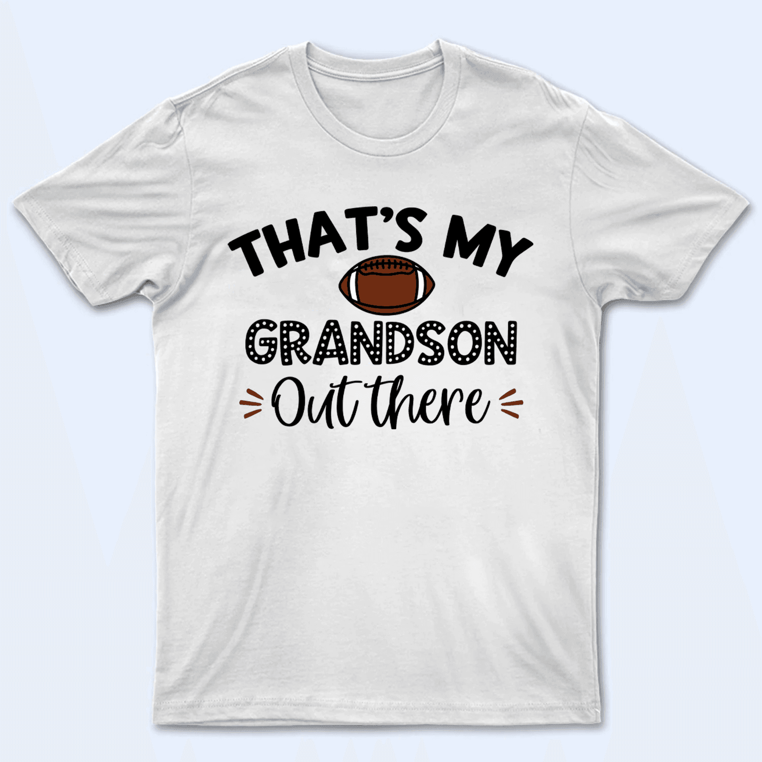 That's My Kid Out There Sport Design - Baseball/Softball - Personalized Custom T Shirt - Gift for Grandma/Nana/Mimi, Mom, Wife, Grandparent - Suzitee Store