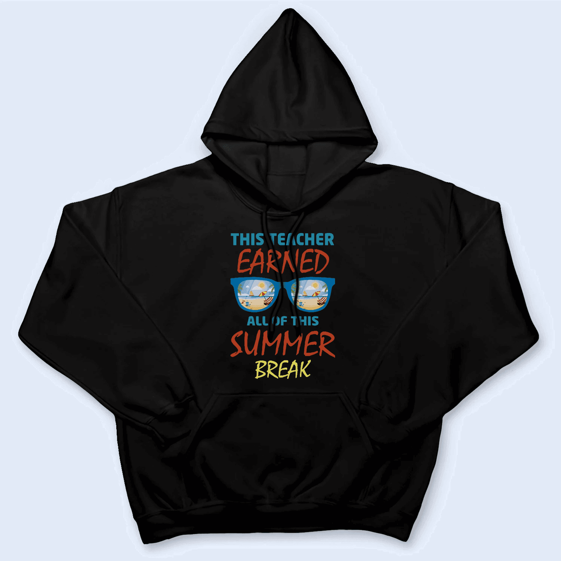 Personalized This Teacher Earned All Of This Summer t-shirt, alternate view 3