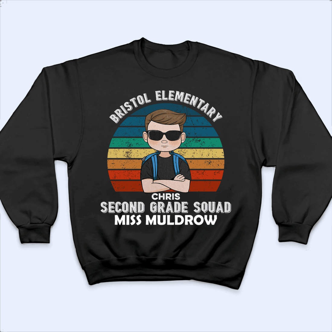 Personalized Welcome Back To School, First 1st Day Of School t-shirt, alternate view 2