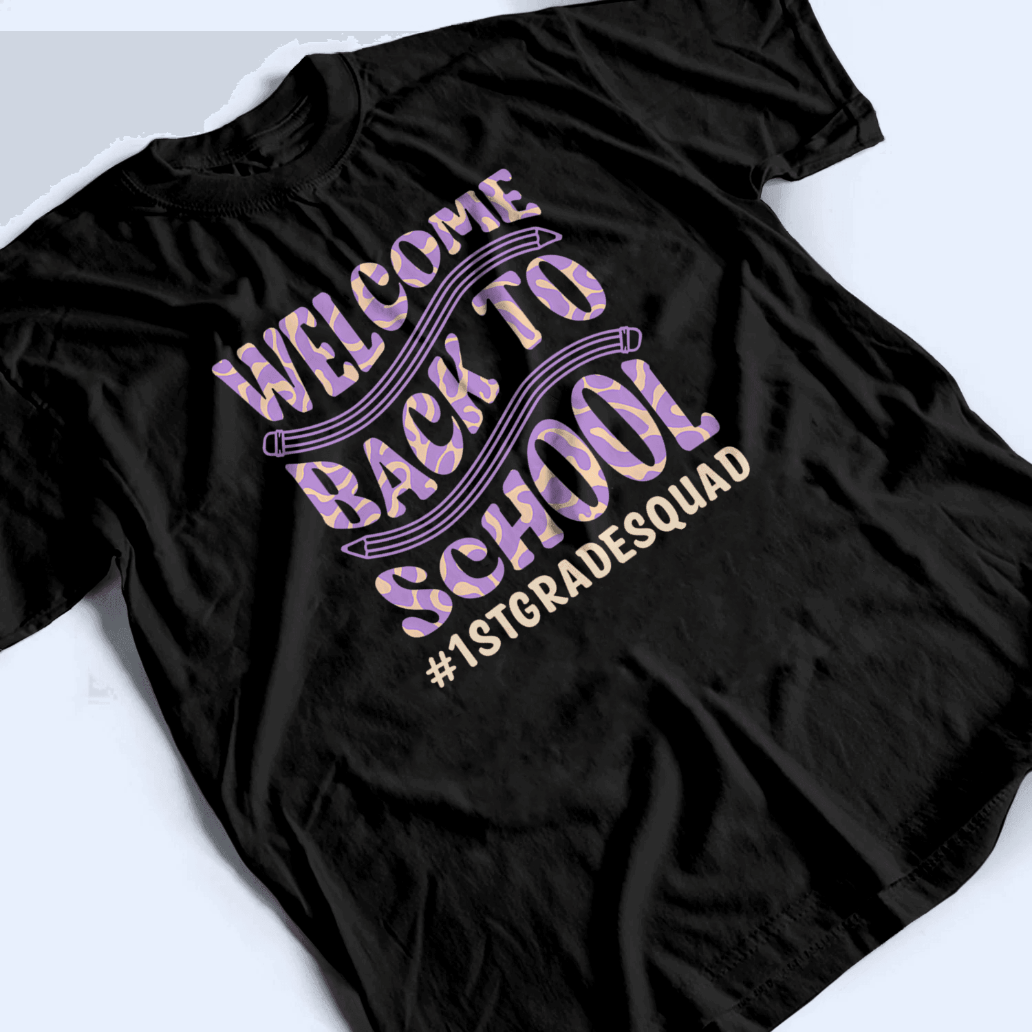 Welcome Back To School - Personalized Custom T Shirt - Birthday, Loving, Funny Gift for Teacher, Kindergarten, Preschool, Pre K, Paraprofessional - Suzitee Store