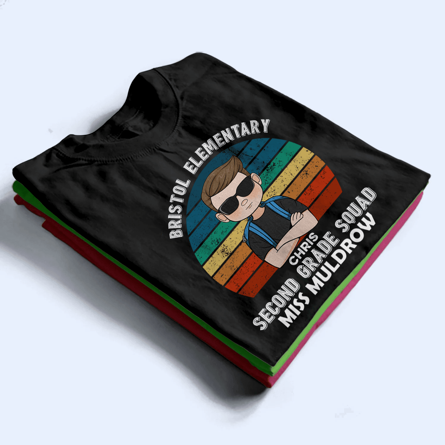 Welcome Back To School - Personalized Custom Youth T Shirt - First Day Of School, Loving, Funny Retro Vintage Gift for Teacher, Kindergarten, Preschool, Pre K, Paraprofessional - Suzitee Store